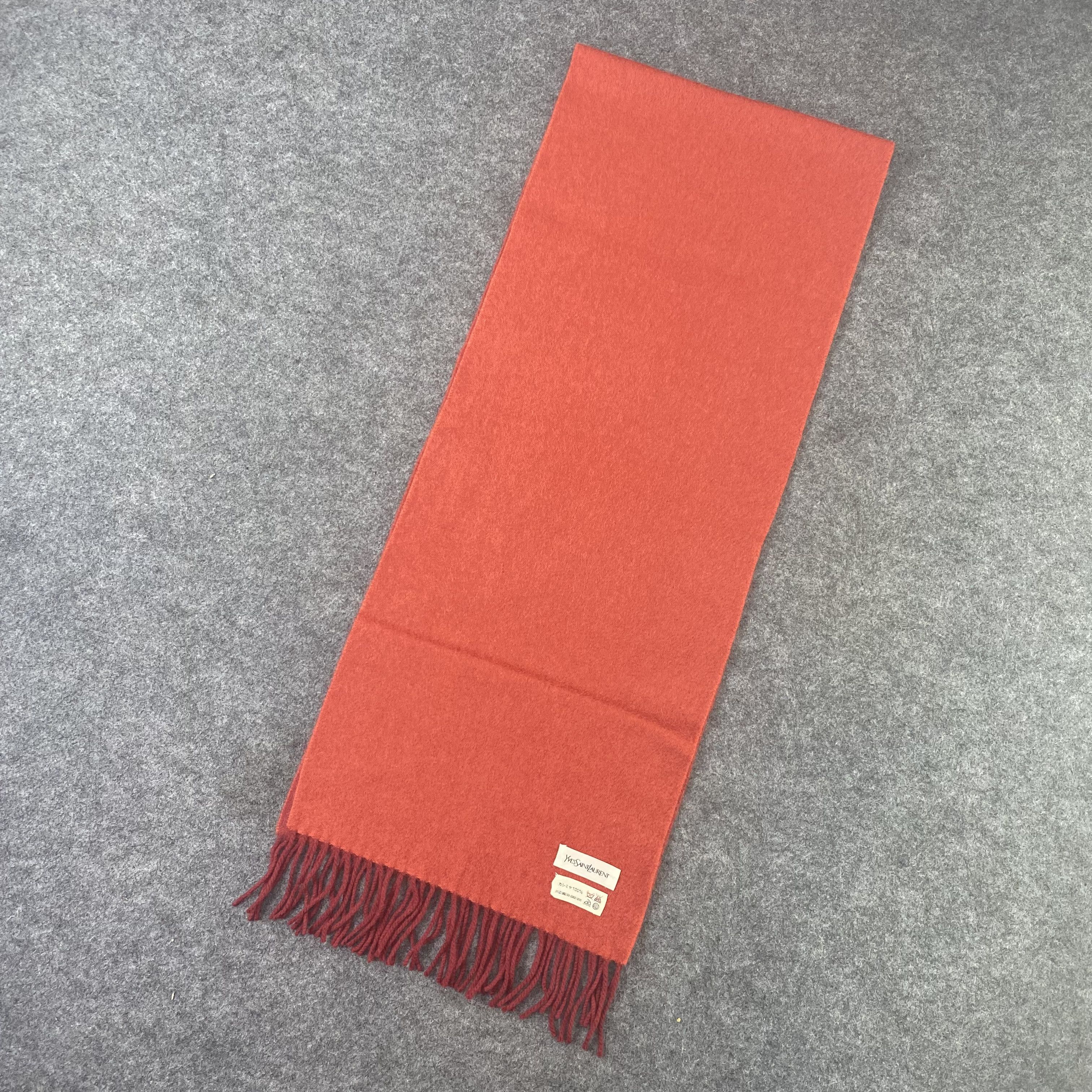 Vintage Yves Saint Laurent Scarf / Muffler / Neckwear -T1139 Size ONE SIZE - 2 Thumbnail