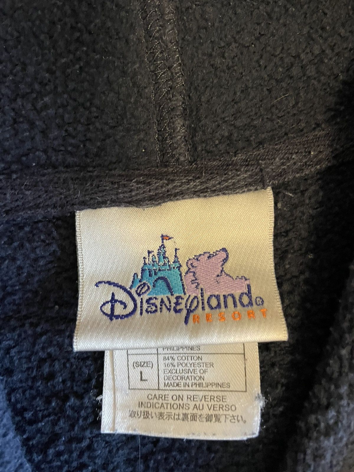 Disney × Vintage Disney Land goofy navy hoodie Size US L / EU 52-54 / 3 - 3 Thumbnail