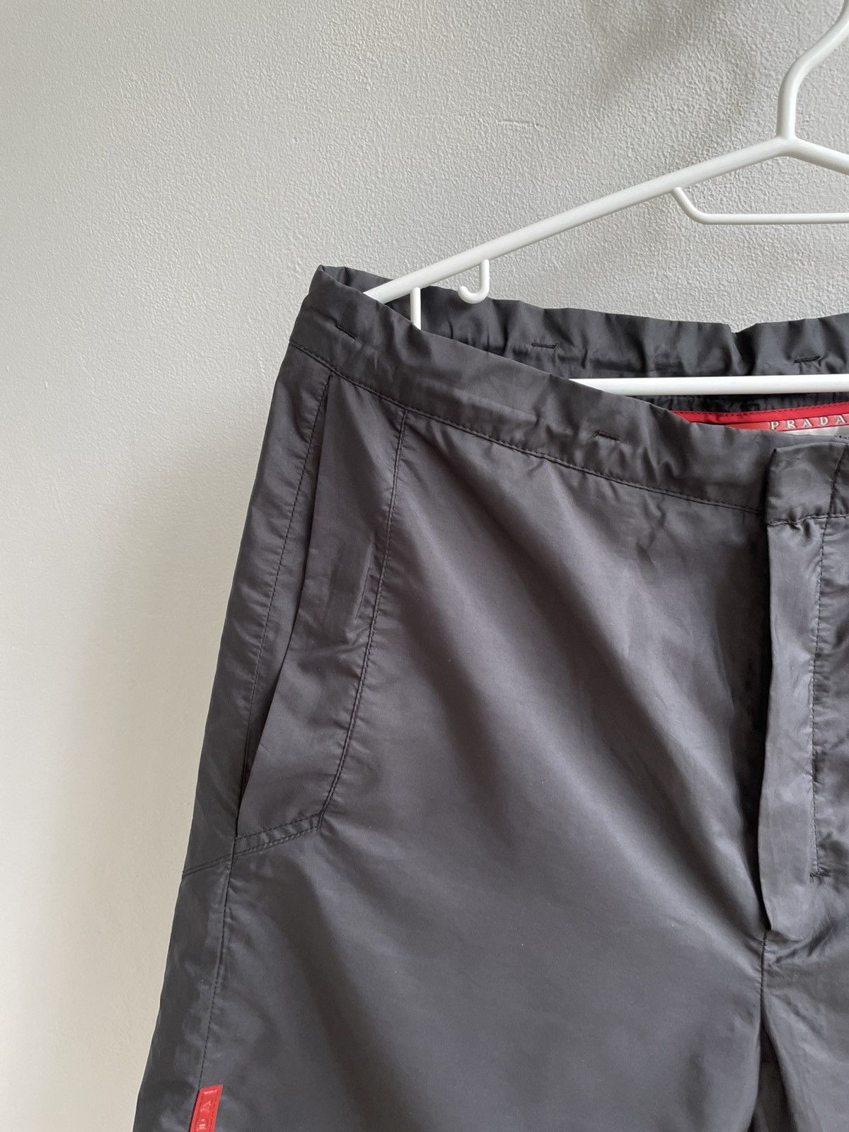 Prada Prada Red Tab Nylon Shorts Cropped Breeches Custom Size US 32 / EU 48 - 4 Thumbnail