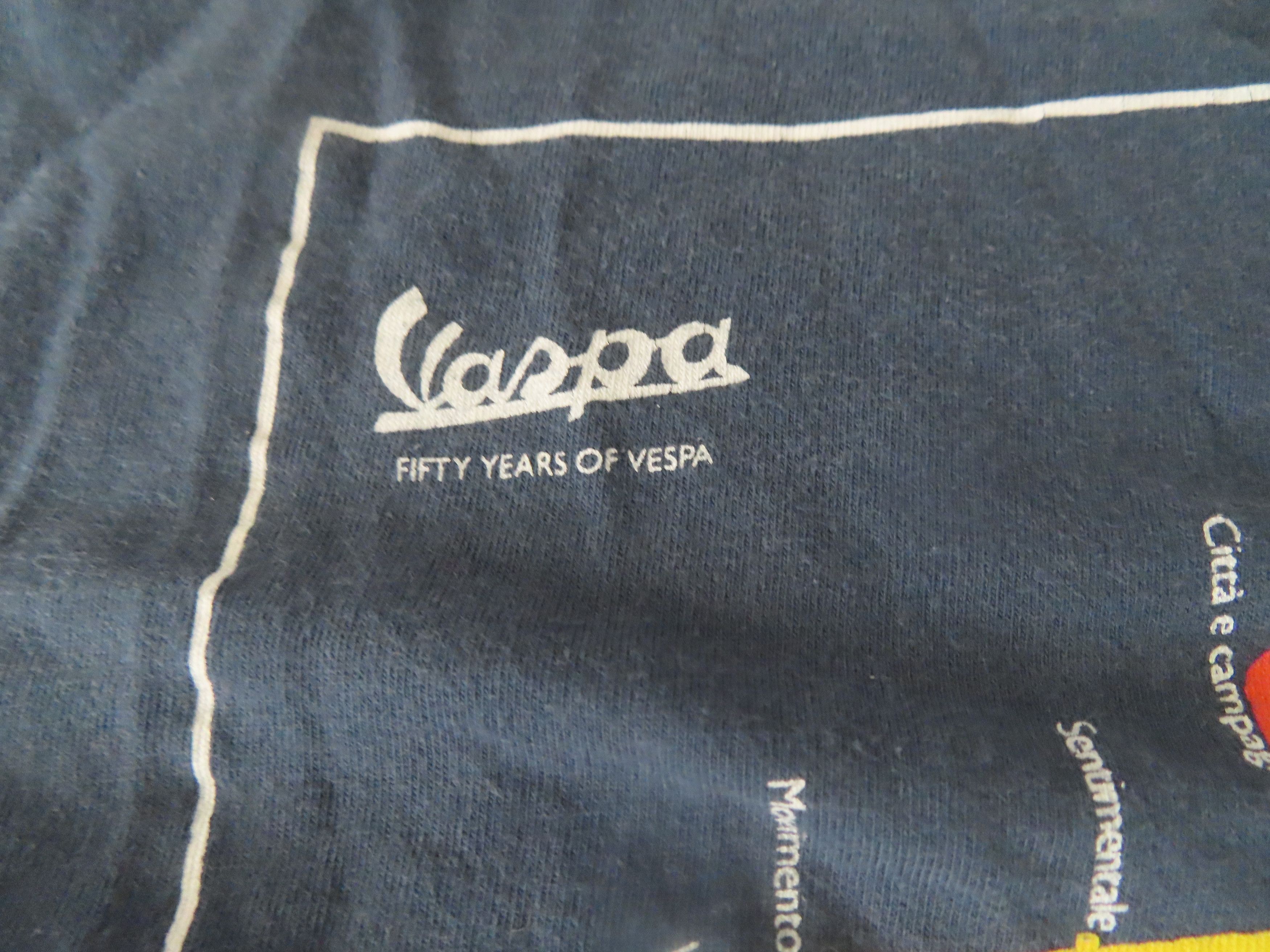 Stussy × Vintage rare 90s stussy vespa map tshirt single stitch made in usa Size US M / EU 48-50 / 2 - 3 Thumbnail