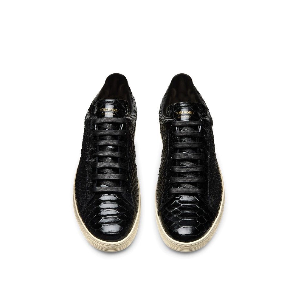 Tom Ford o1loc1c0325 J1098 Size:9 TF /Warwick Printed Python Sneakers Size US 9 / EU 42 - 2 Thumbnail