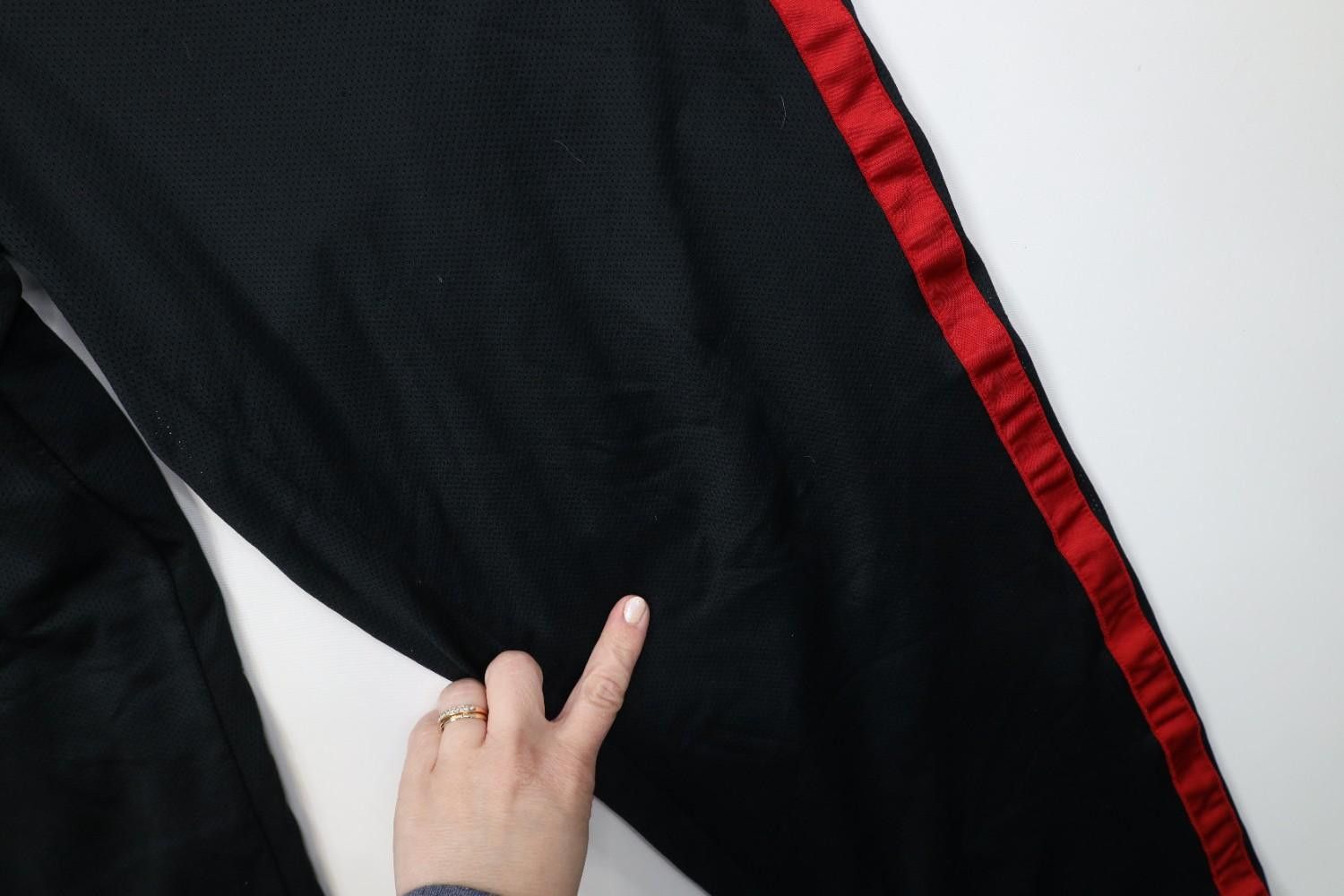 Nike Vintage Y2K Nike Scott Mini Swoosh Mesh Wide Leg Pants Black Size US 36 / EU 52 - 7 Thumbnail
