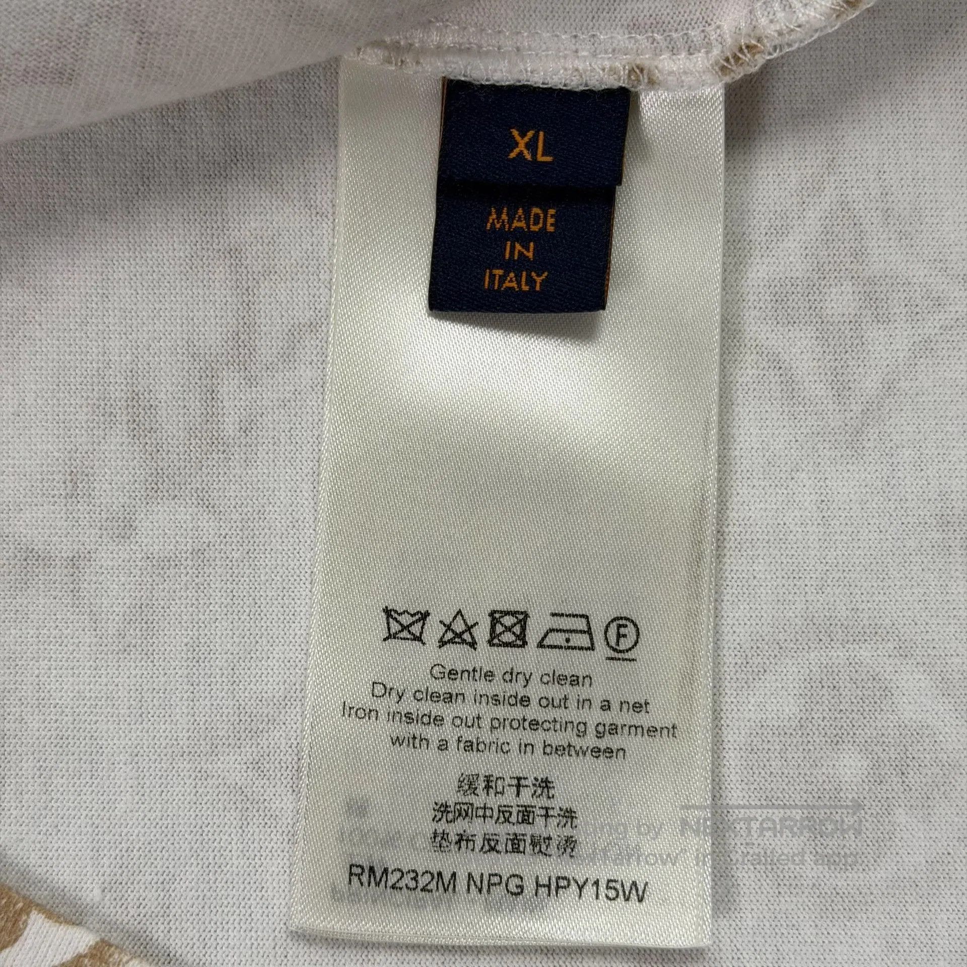 Louis Vuitton LV Beige All-Over Print Short-Sleeve. Size US XL / EU 56 / 4 - 7 Thumbnail