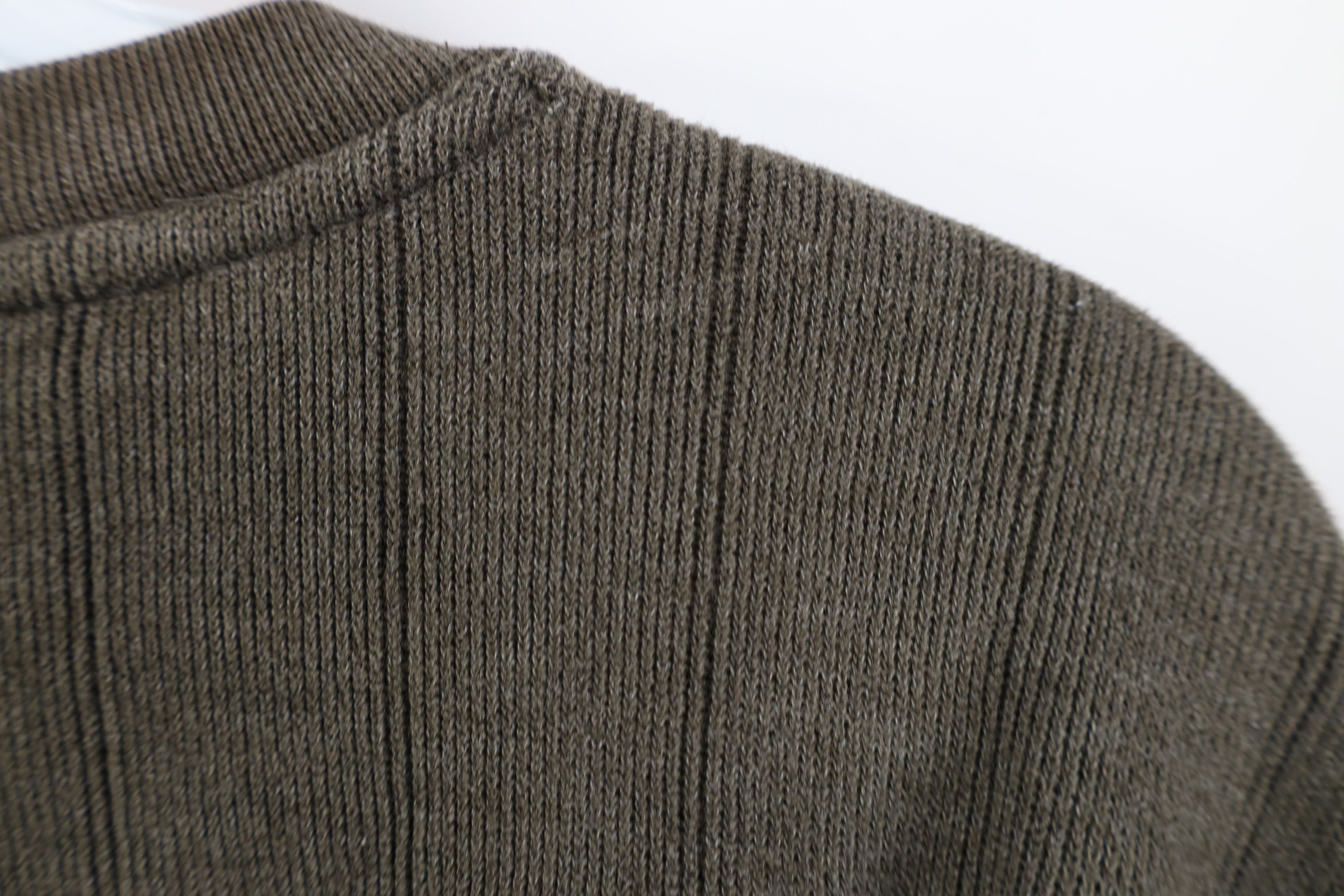 Columbia Vintage 90s Columbia Ribbed Knit Long Sleeve T-Shirt Brown Size US XXL / EU 58 / 5 - 9 Thumbnail