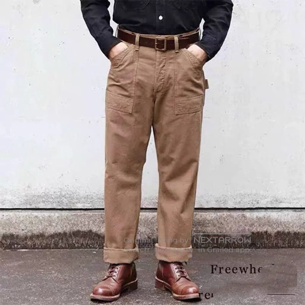 Freewheelers Freewheelers Vintage High-Density Cargo Pants. Size US 34 / EU 50 - 5 Thumbnail