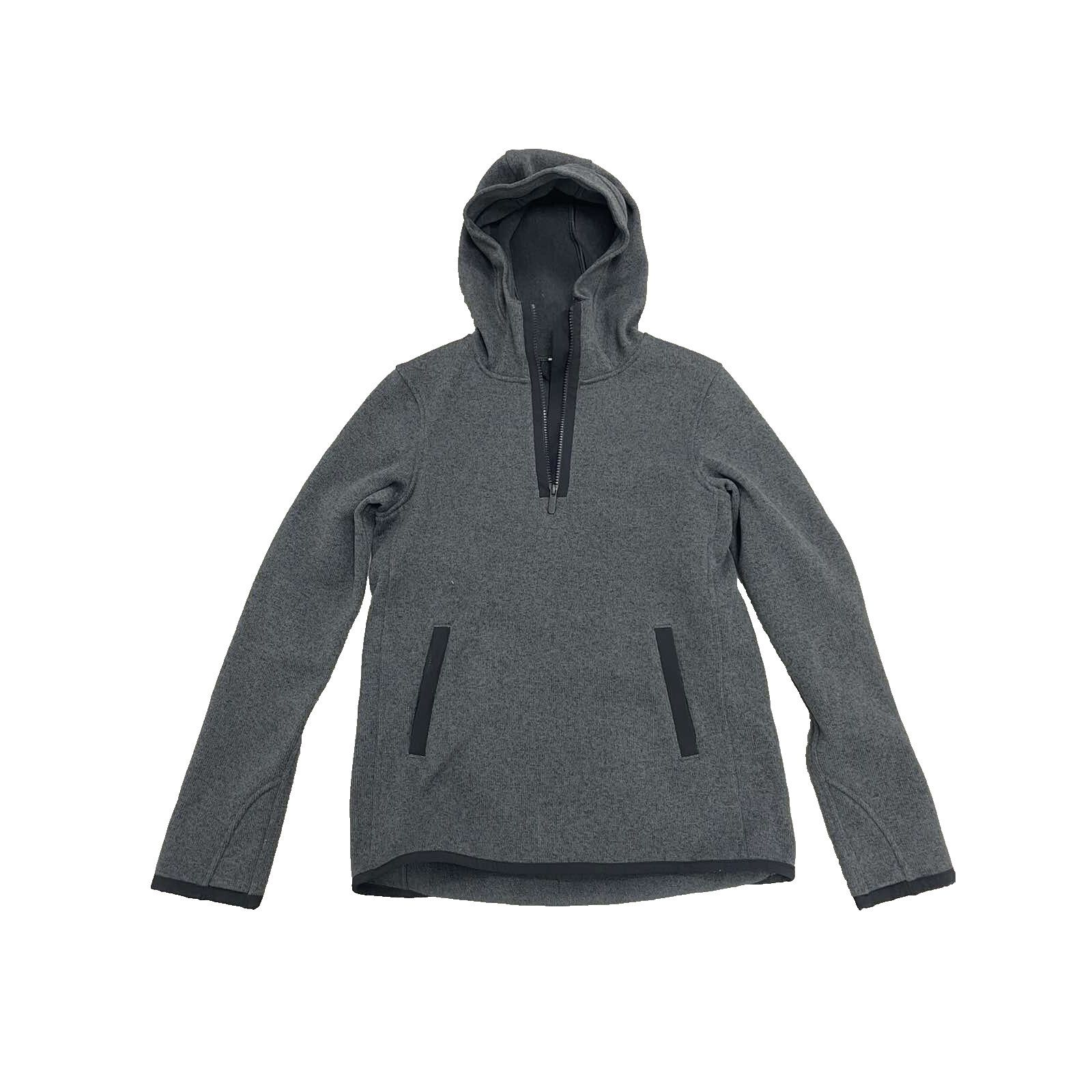 Lululemon Lululemon 1/4 Zip Jacket Hoodie Grey Thumb Hol Zip M A000692 Size M / US 6-8 / IT 42-44 - 2 Thumbnail