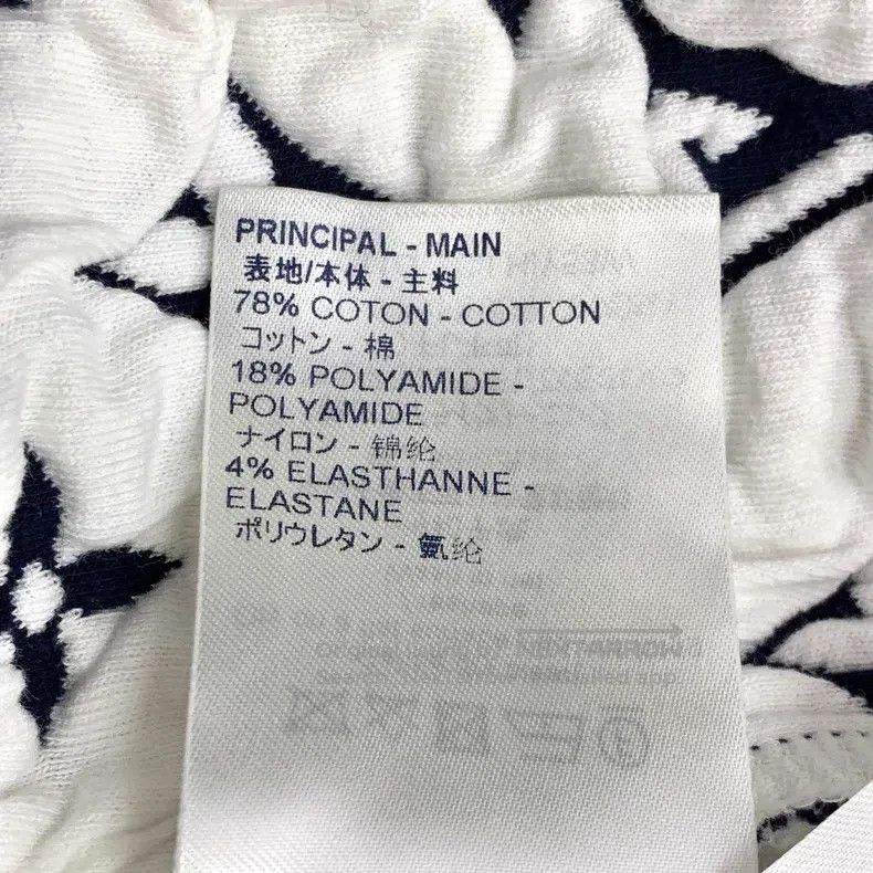 Louis Vuitton Louis Vuitton Dark blue logo presbyopic full print cotton Size US XS / EU 42 / 0 - 8 Thumbnail