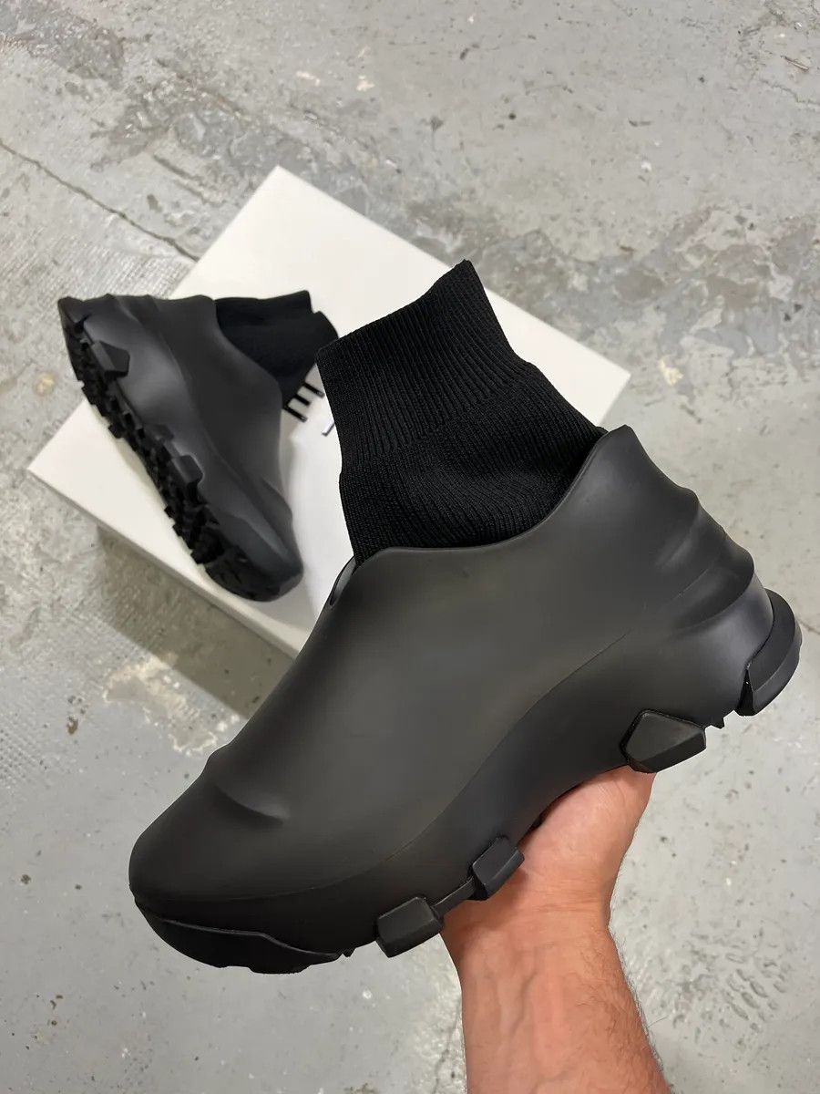 Givenchy Givenchy Mallow Sock Black Shoes Size US 7 / EU 40 - 1 Thumbnail