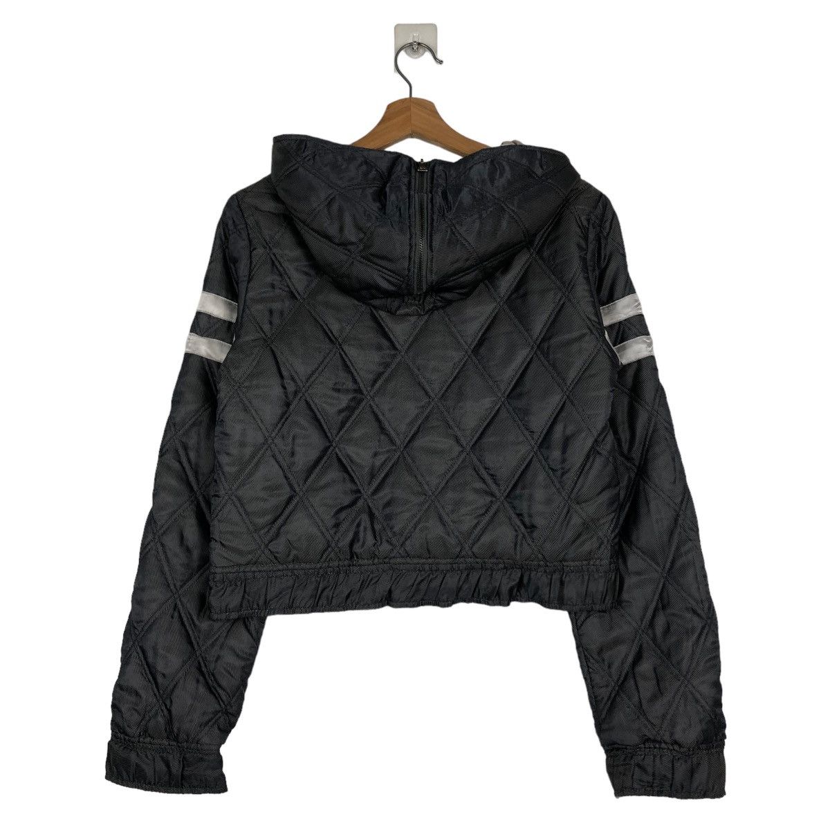 Guess 📌CROPPED QUILTED BIKER JACKET GUESS JEANS Size US XS / EU 42 / 0 - 9 Thumbnail