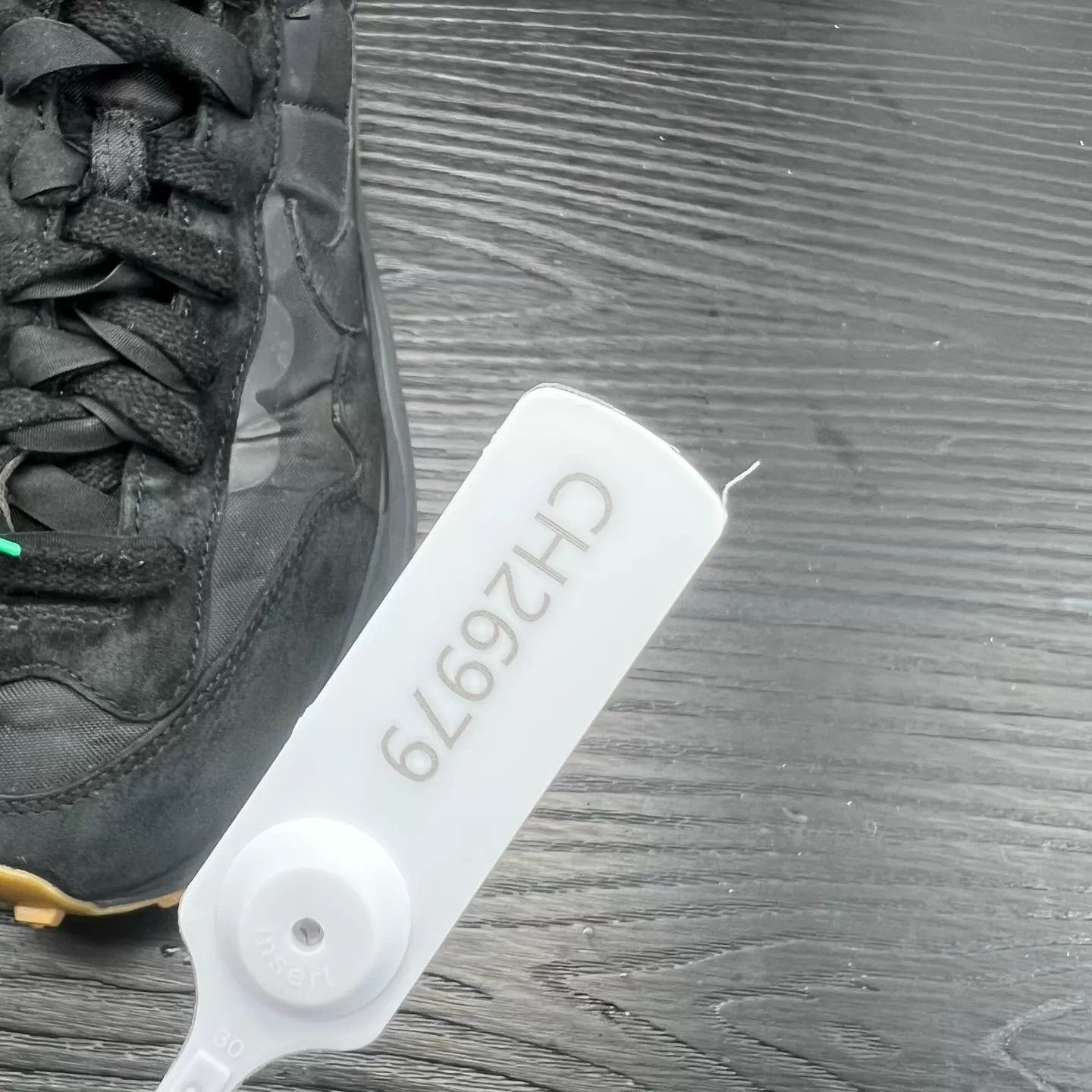 Nike sacai vaporwaffle black gum 42.5 new boxed Size US 9.5 / EU 42-43 - 9 Thumbnail