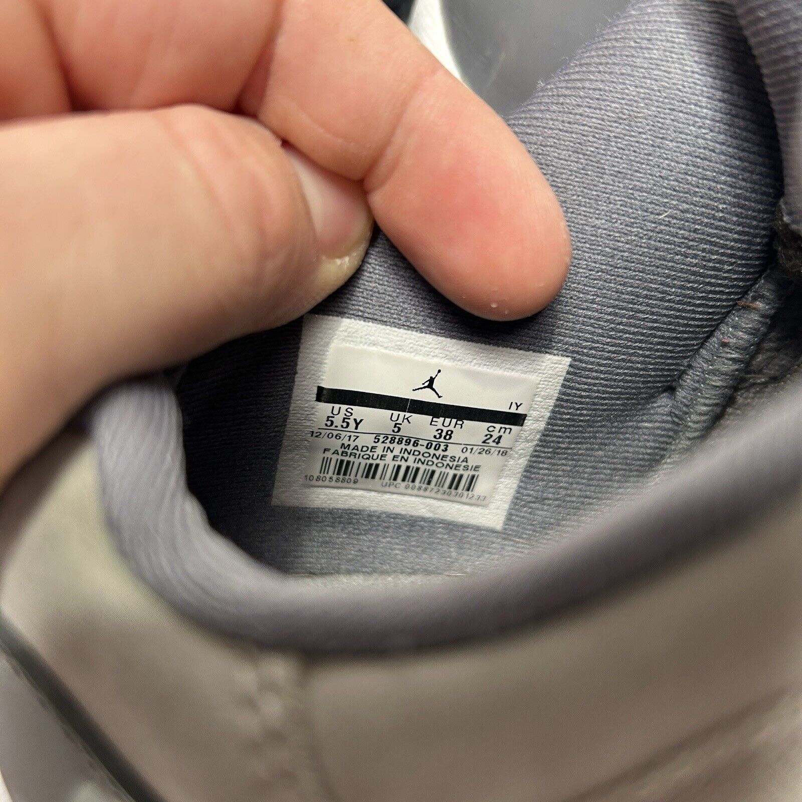 Nike Nike Shoes Air Jordan 11 Retro Low BG “Cool Grey” 2024 Size US 7 / IT 37 - 8 Thumbnail