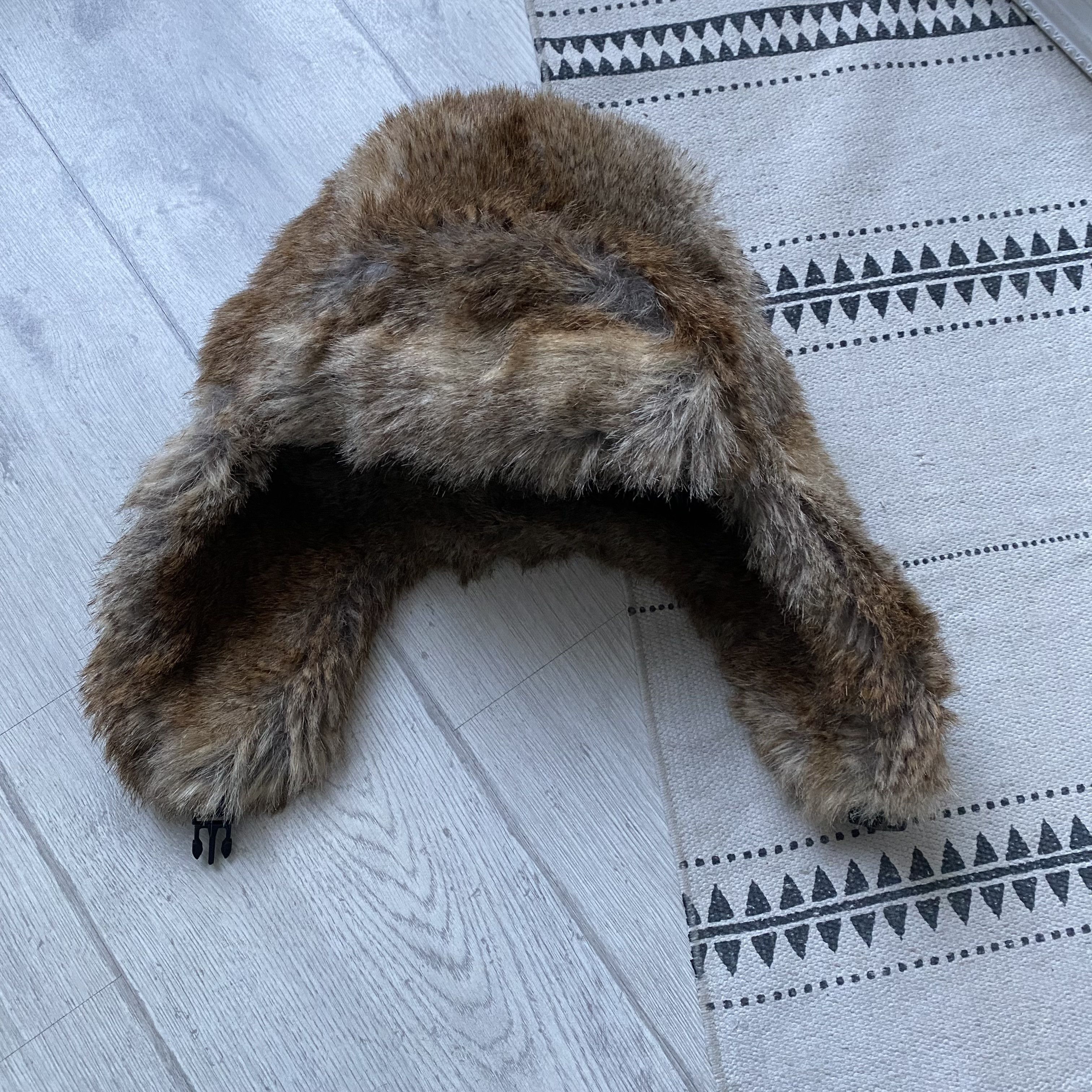 If Six Was Nine Vintage 2000s Trapper Faux Fur Ushanka Winter Hat Size ONE SIZE - 2 Thumbnail