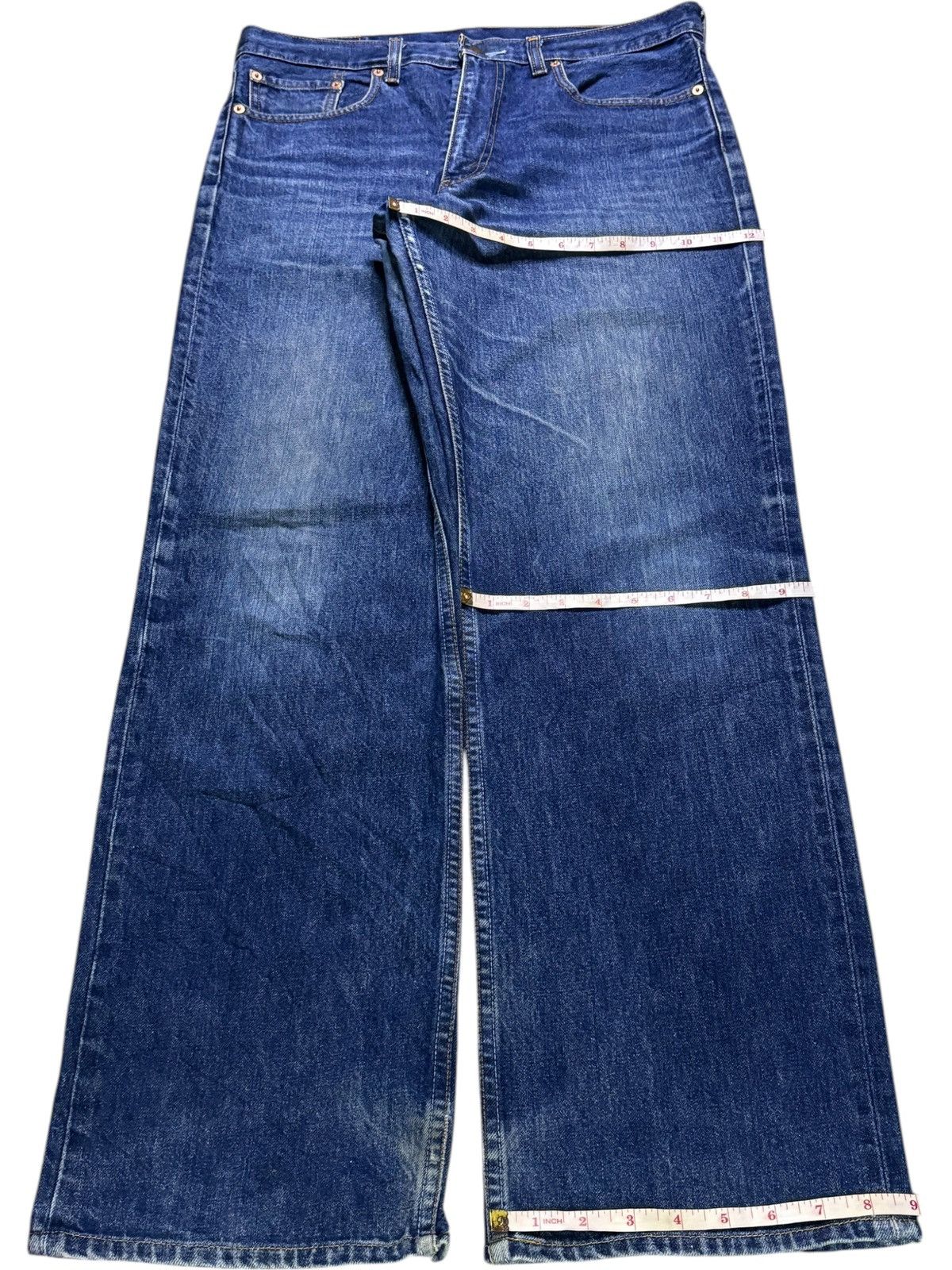 Levi's Vintage 90s Levis 508 Mud Wash Distressed Loose Baggy Jeans Size US 34 / EU 50 - 13 Thumbnail