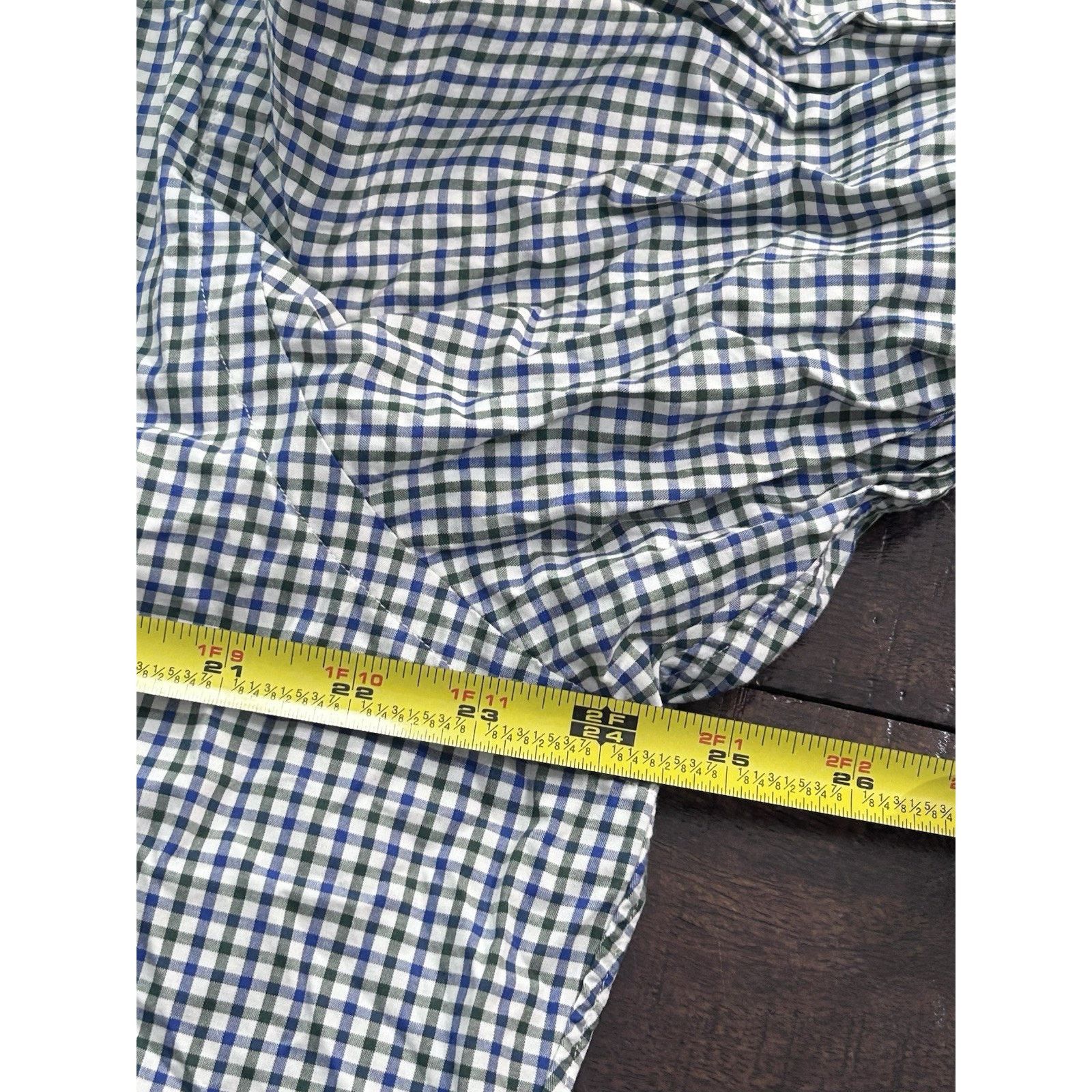 Ralph Lauren ralph lauren classic fit button down XL Blue Black Plaid Size US XL / EU 56 / 4 - 5 Thumbnail