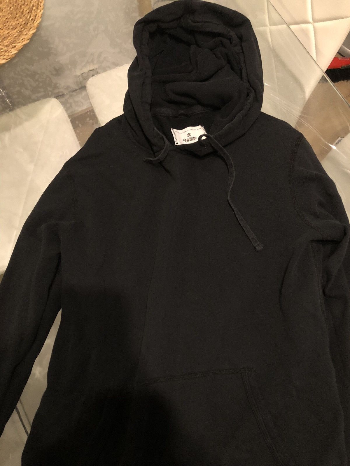 Reigning champ scalloped hoodie sales