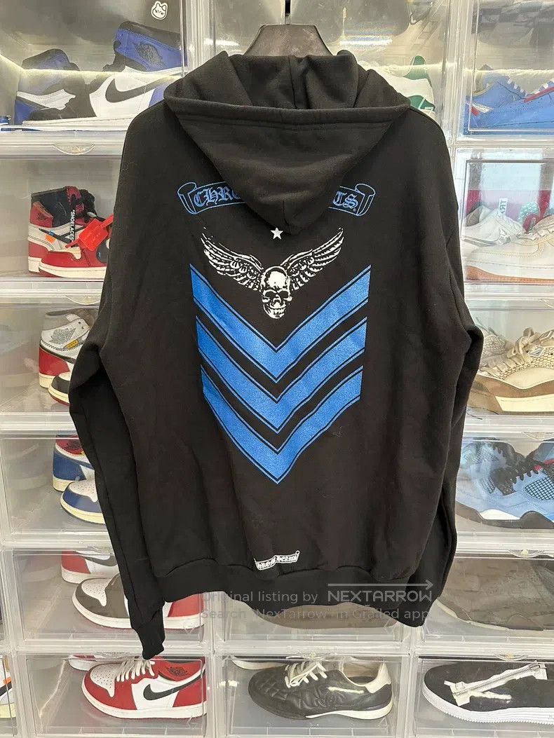 Chrome Hearts CHROME HEARTS Size L Foti vine flower arm zipper hoodie Size US L / EU 52-54 / 3 - 2 Thumbnail
