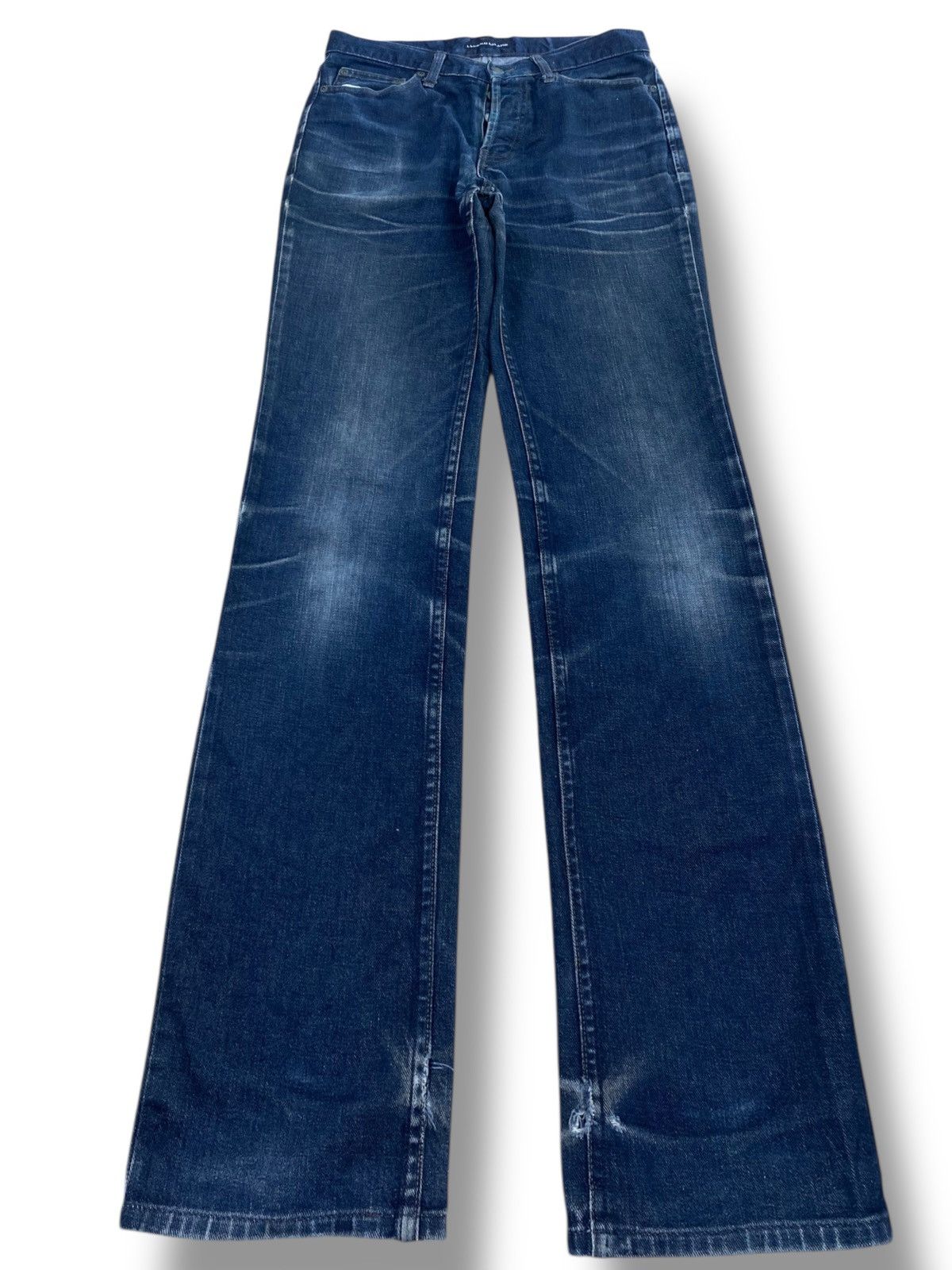 Lounge Lizard Lounge Lizard Dark Wash Style Whiskers Jeans Size US 29 - 1 Thumbnail