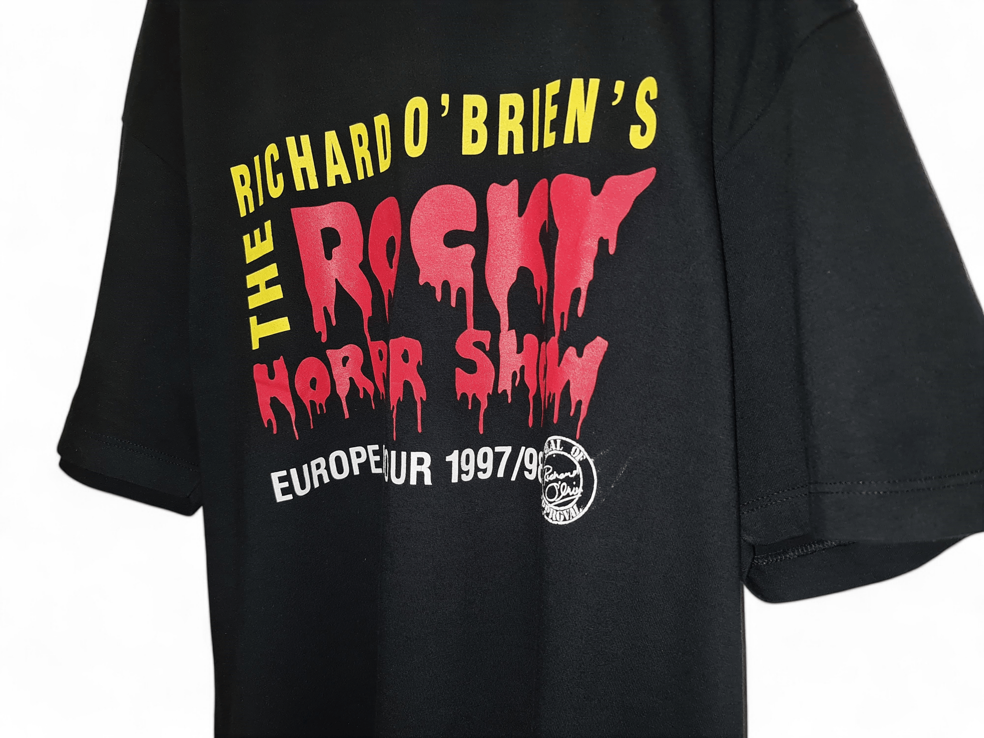 Expert Horror 90s Vintage Rocky Horror Picture Show Europian Tour Tshirt Size US XL / EU 56 / 4 - 3 Thumbnail