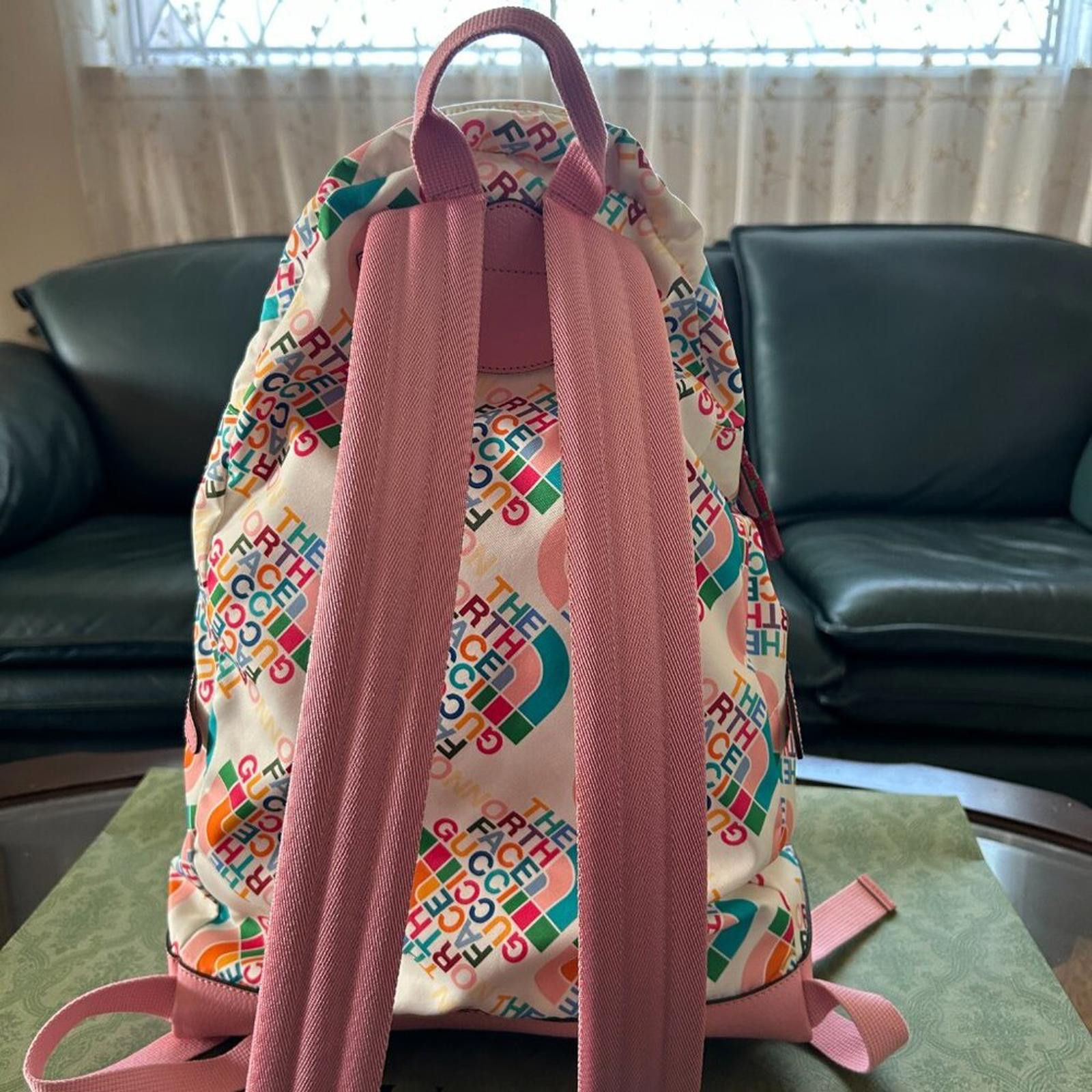 Other NWT GUCCI The North Face M Nylon Leather Backpack 650288 Size ONE SIZE - 3 Thumbnail