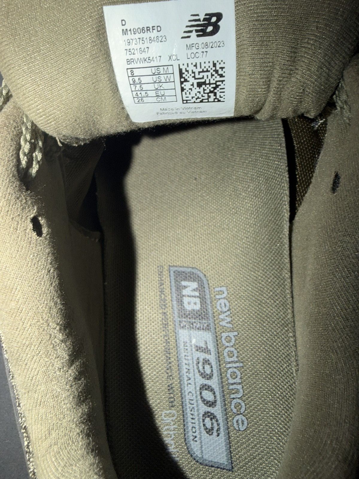New Balance New Balance 1906R ‘Olive Black’ Size 8M Size US 8 / EU 41 - 5 Thumbnail