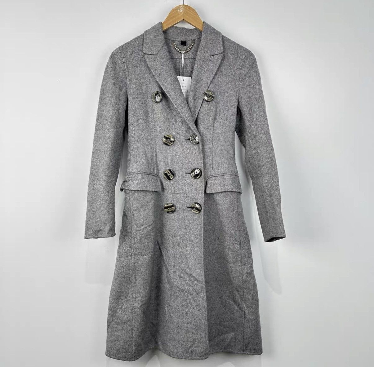 Burberry Burberry Double-breasted Wool Coat J42 Size XS / US 0-2 / IT 36-38 - 1 Thumbnail