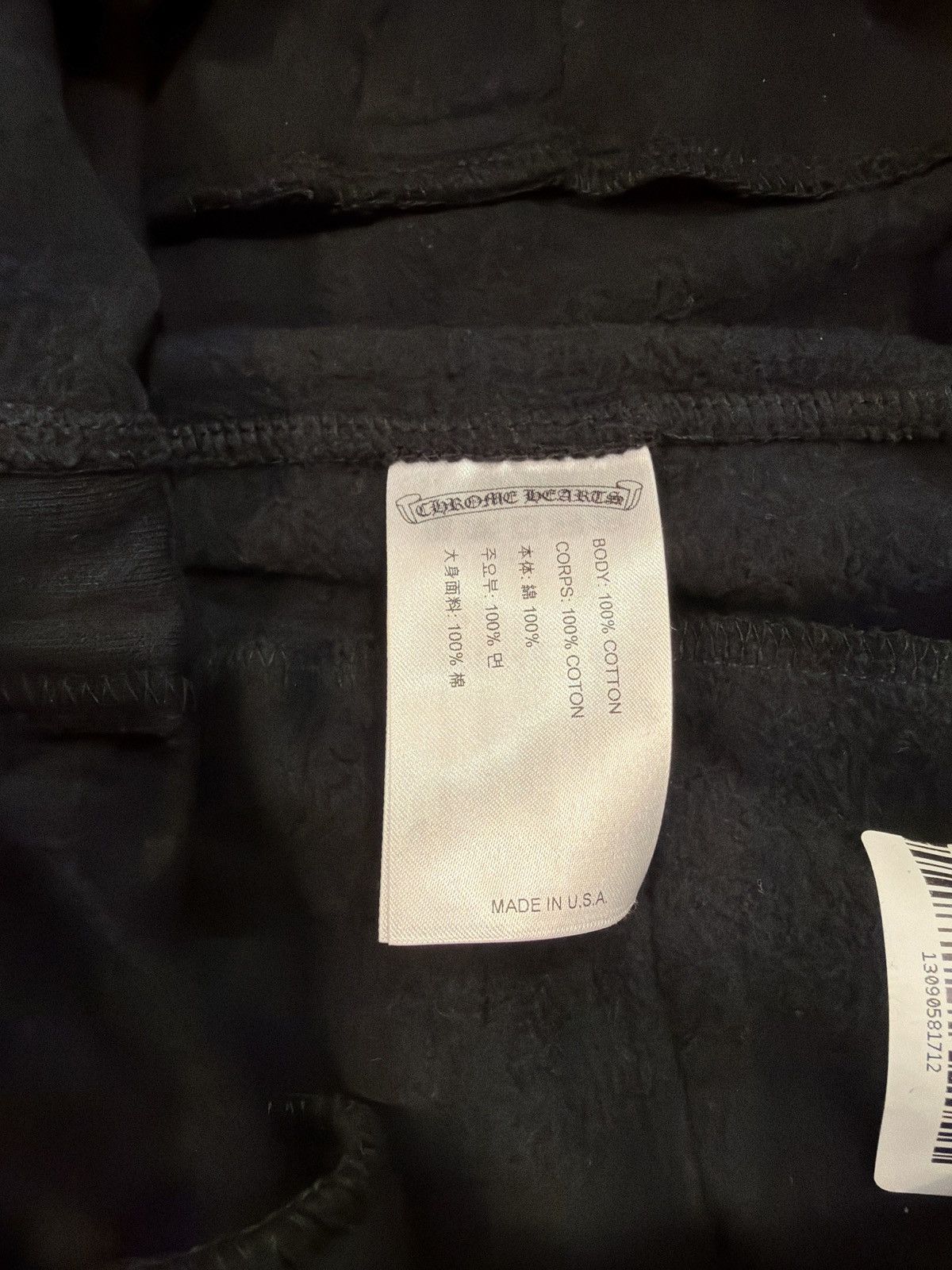 Chrome Hearts Chrome Hearts Matty Boy USA Black Sweatpants Size US 34 / EU 50 - 5 Thumbnail