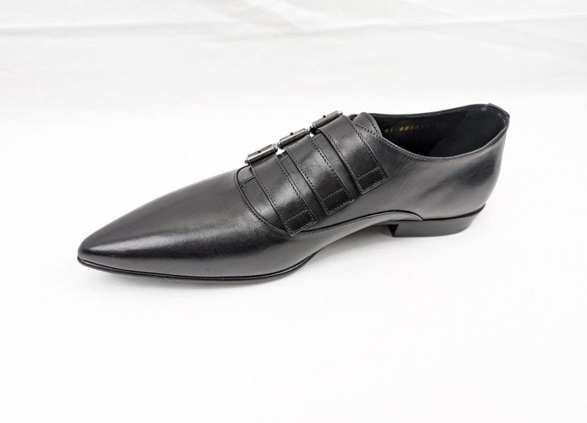 Saint Laurent Paris oc11z10524 Monkstraps in Leather in Black Size US 11 / EU 44 - 5 Thumbnail