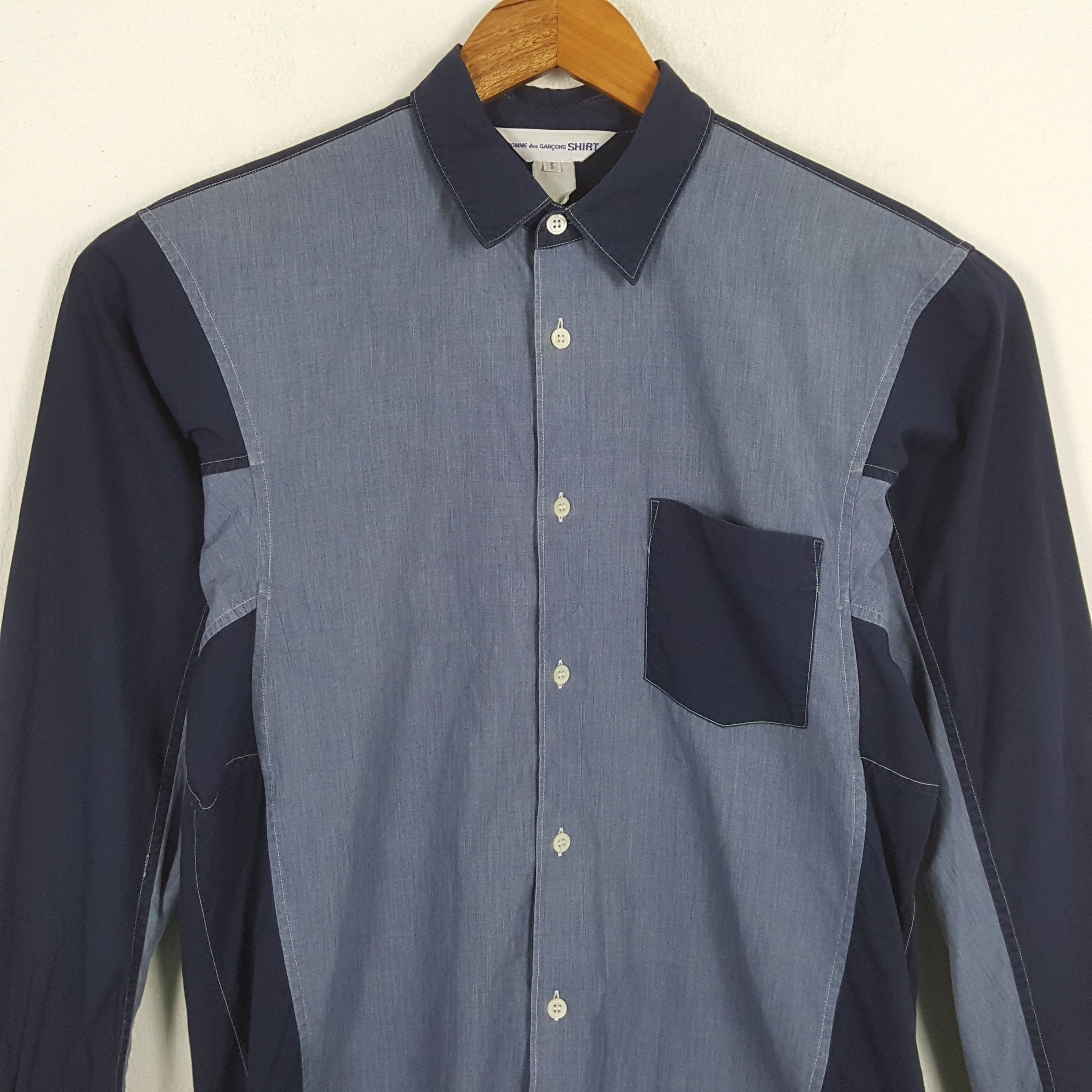 Comme des Garcons SHIRT × Japanese Brand × Vintage Vintage COMME des GARÇONS Japanese Fashion Brand Shirts Size US S / EU 44-46 / 1 - 2 Thumbnail