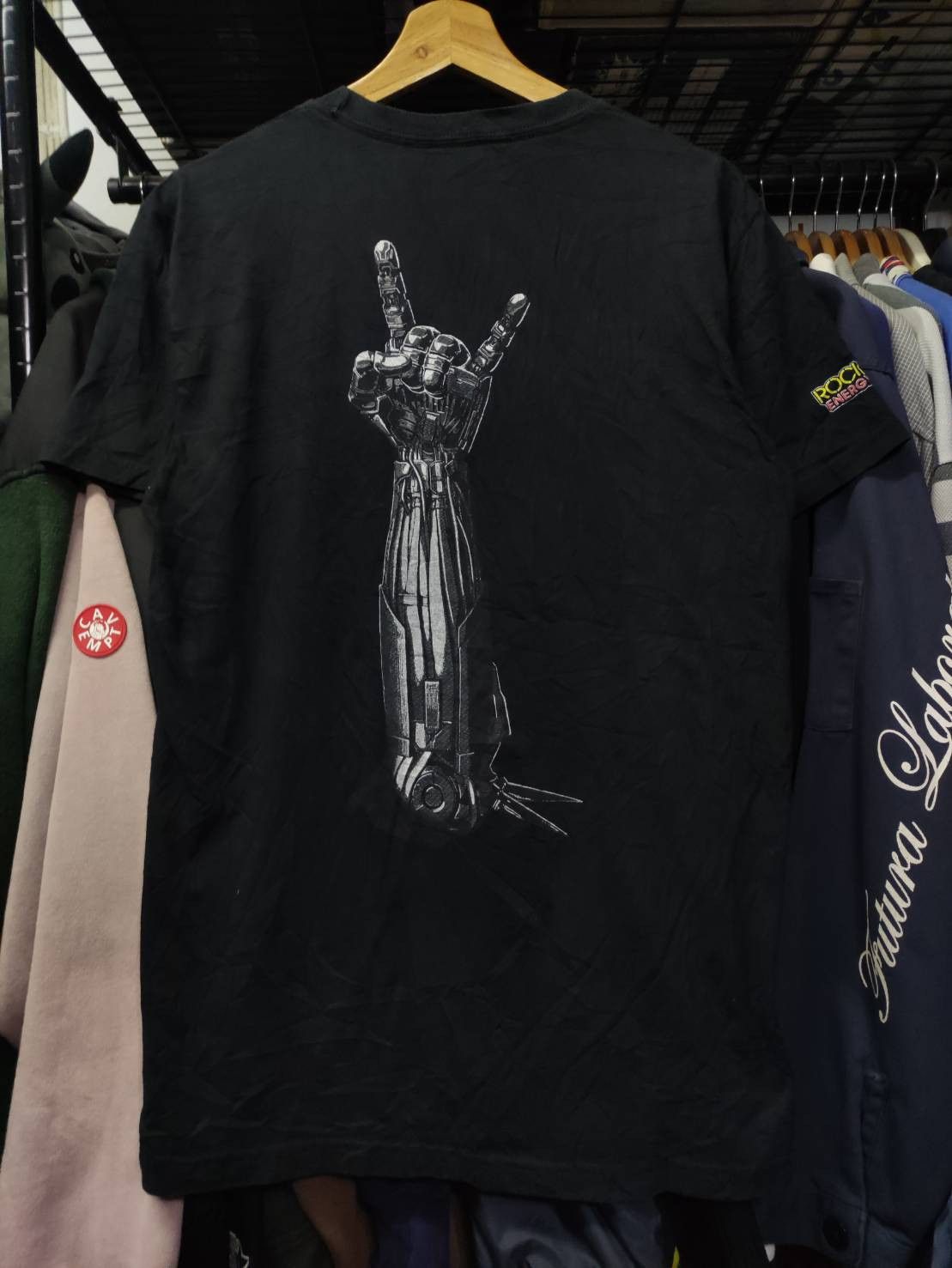 Playstation Rare! Rockstar Energy x Cyberpunk 2077 Exclusive T-Shirt Size US M / EU 48-50 / 2 - 1 Thumbnail