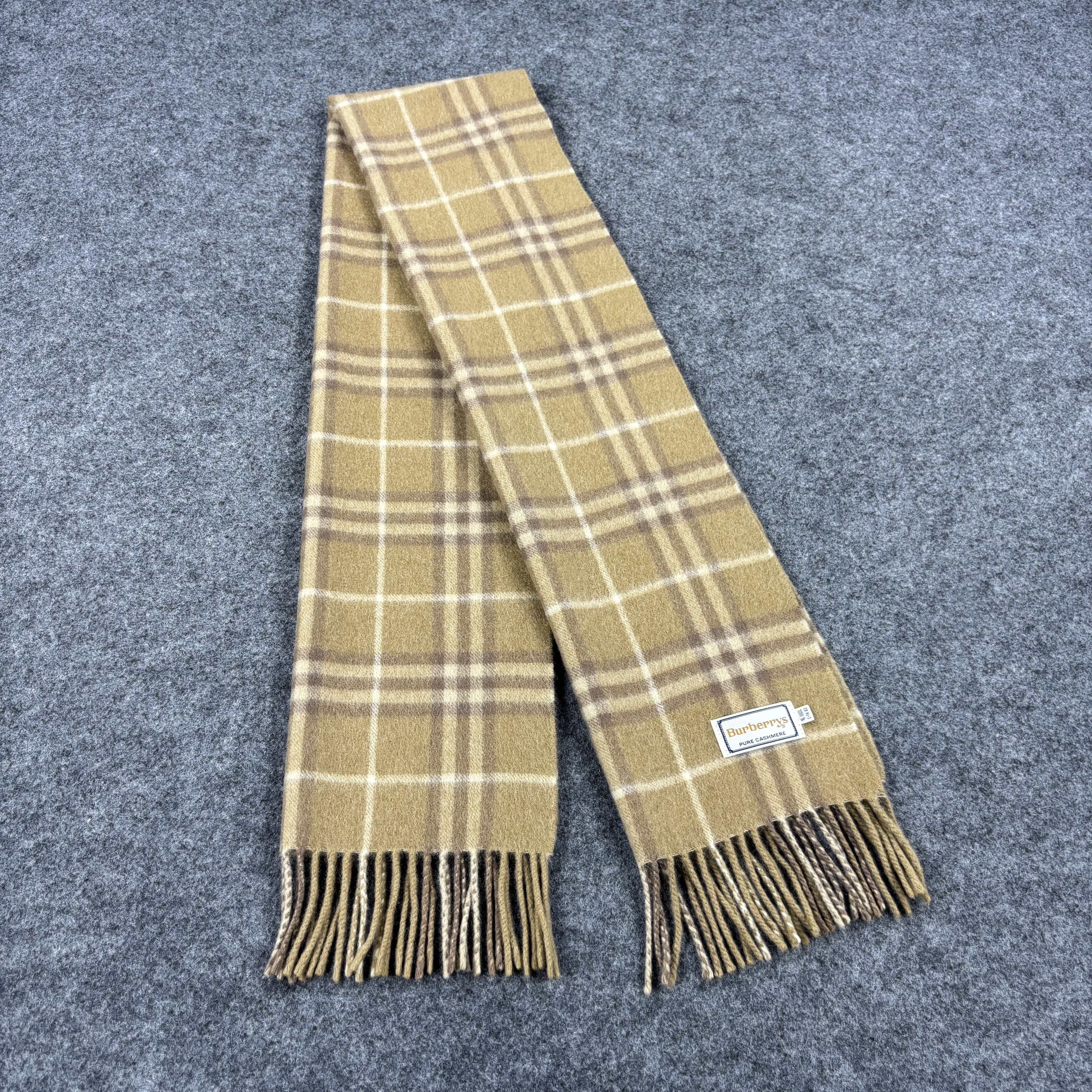 Burberry × Vintage GF10703 Burberry Scarf Neck Wear Muffler Nova Check Size ONE SIZE - 1 Thumbnail