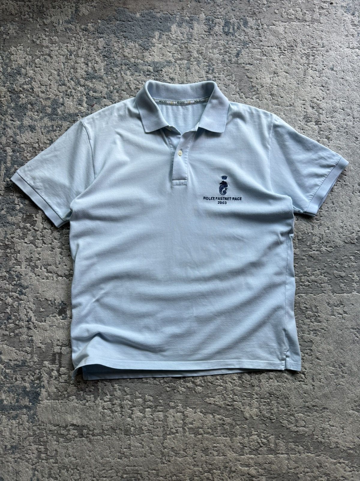 Rolex Rolex Vintage Pastnet Race 2003 Polo t shirt size M Size US M / EU 48-50 / 2 - 2 Thumbnail