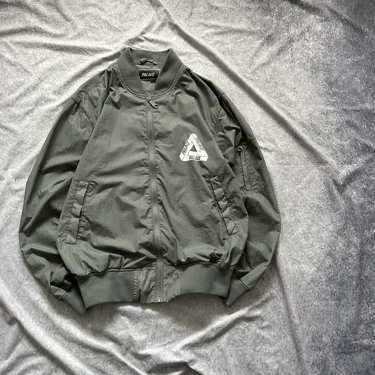 Palace Palace Skateboards Tech 2014 Bomber Jacket Gray Size US S / EU 44-46 / 1 - 2 Thumbnail