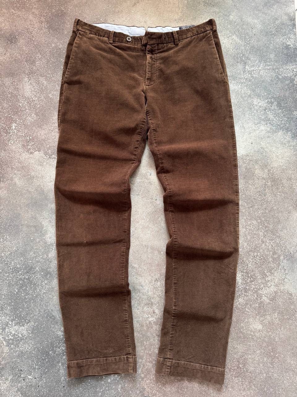 Polo Ralph Lauren × Vintage 90s Polo Ralph Lauren Vintage Casual Pants Size US 36 / EU 52 - 1 Thumbnail