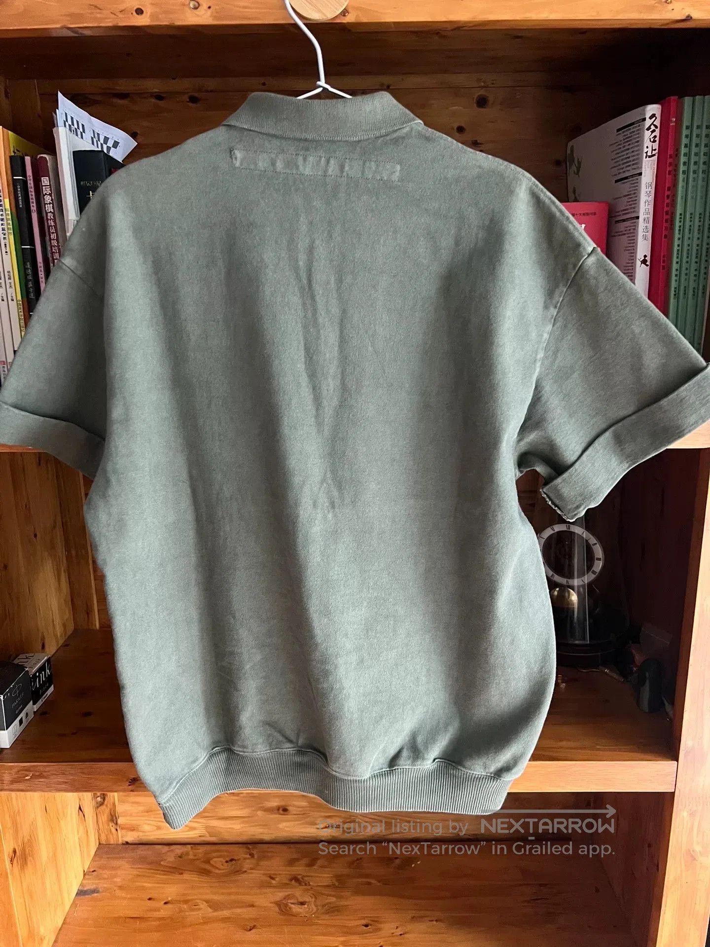 Kapital kapital army olive green polo t. Size US M / EU 48-50 / 2 - 7 Thumbnail