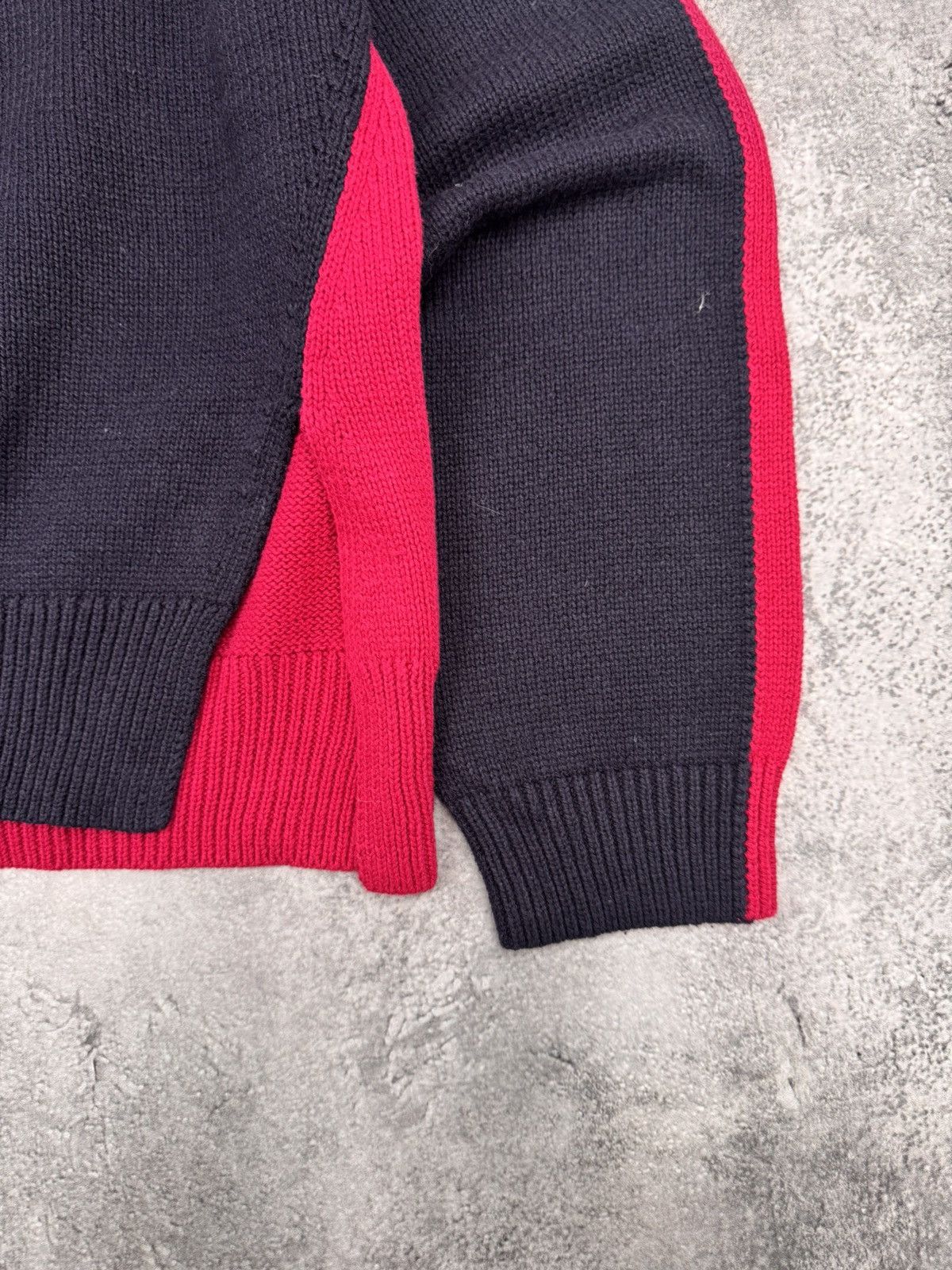 Armani Exchange Armani Exchange Women Vintage Knit Turtleneck Black / Pink Size L / US 10 / IT 46 - 3 Thumbnail