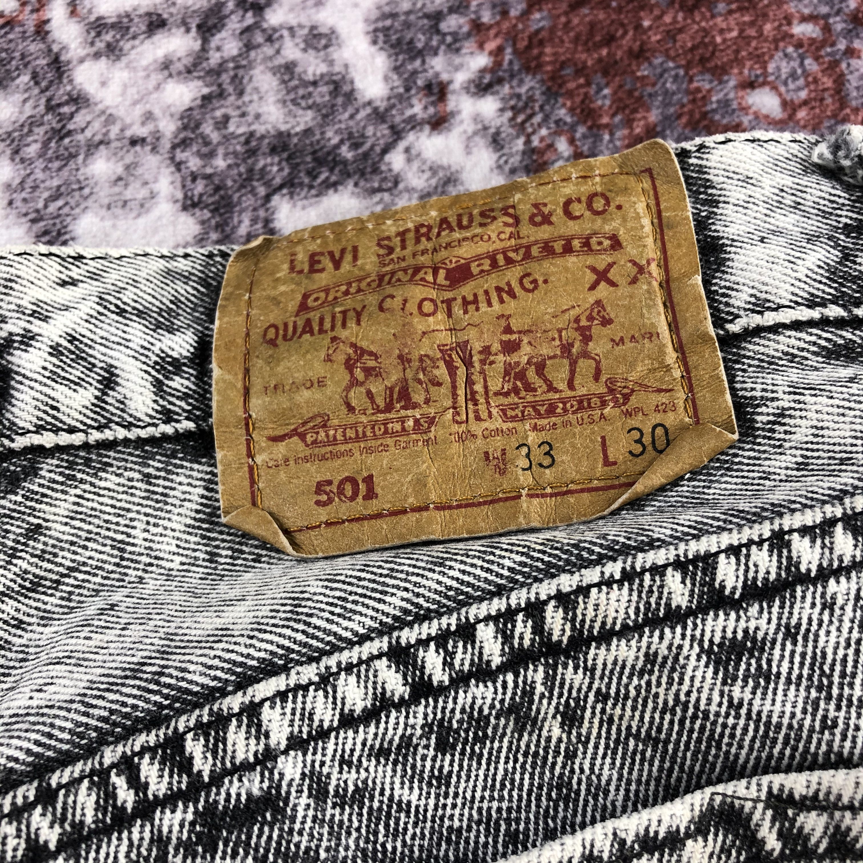 Levi's × Vintage Vintage 90s Levis 501 Jeans-JM2675 Size US 32 / EU 48 - 7 Thumbnail