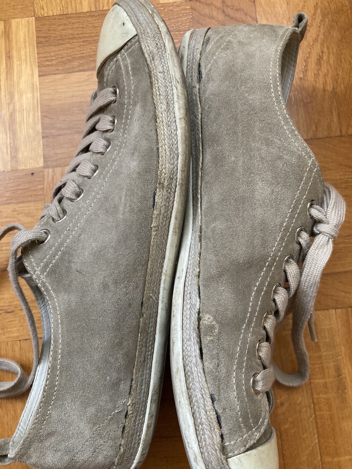 Prada Vintage Prada Low Top Suede sneakers Size US 9 / EU 42 - 4 Thumbnail