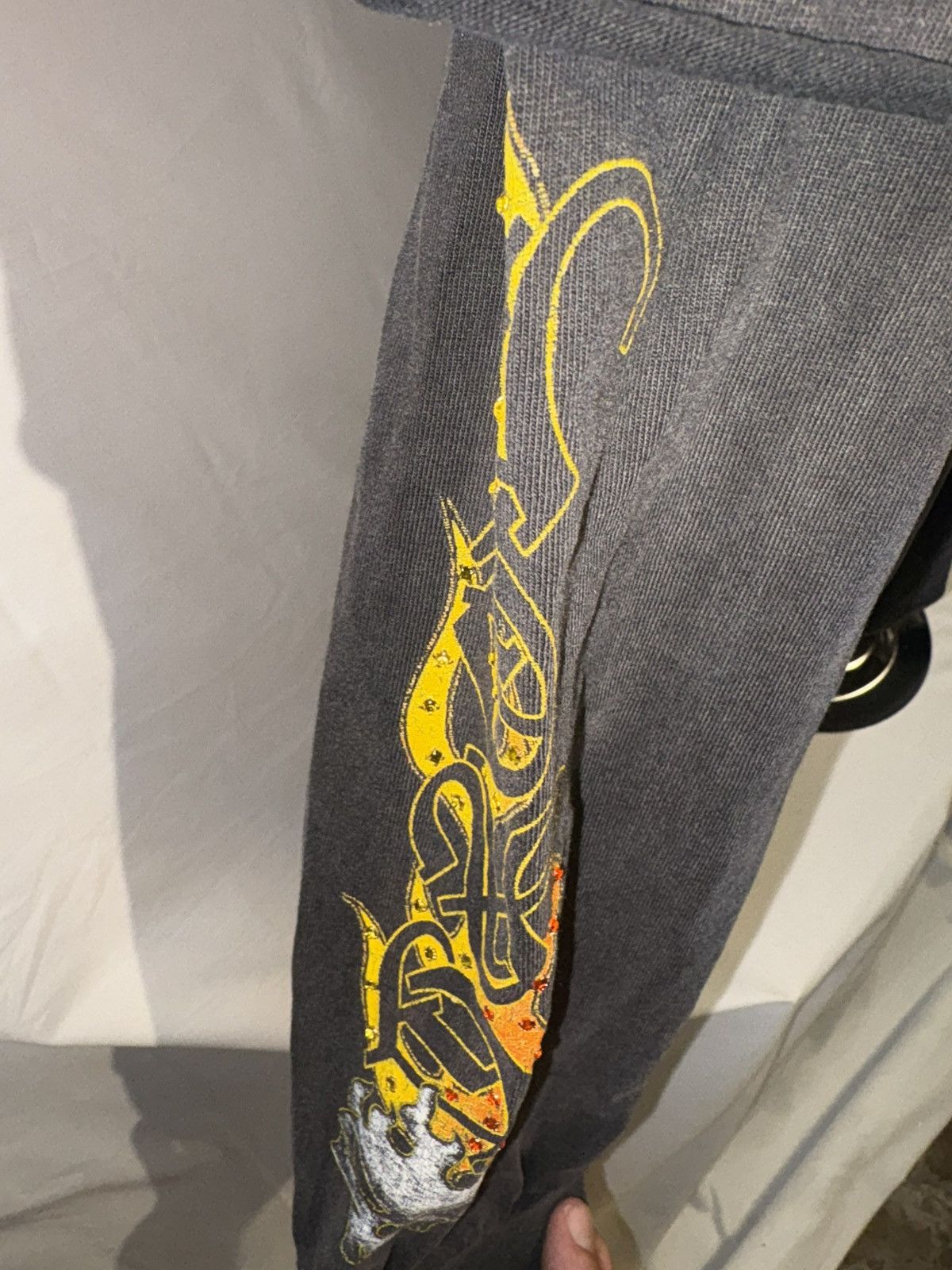 LOST INTRICACY Lost Intricacy NY Designer “Empire Flame” Long Sleeve Shirt Size US XXL / EU 58 / 5 - 7 Thumbnail