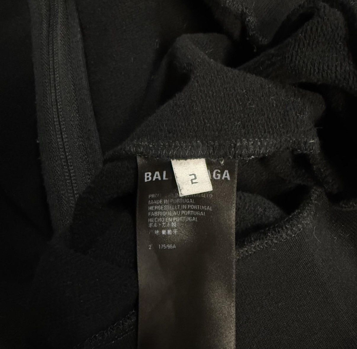 Balenciaga Balenciaga Turn Wide Zip Up Black Size US M / EU 48-50 / 2 - 3 Thumbnail