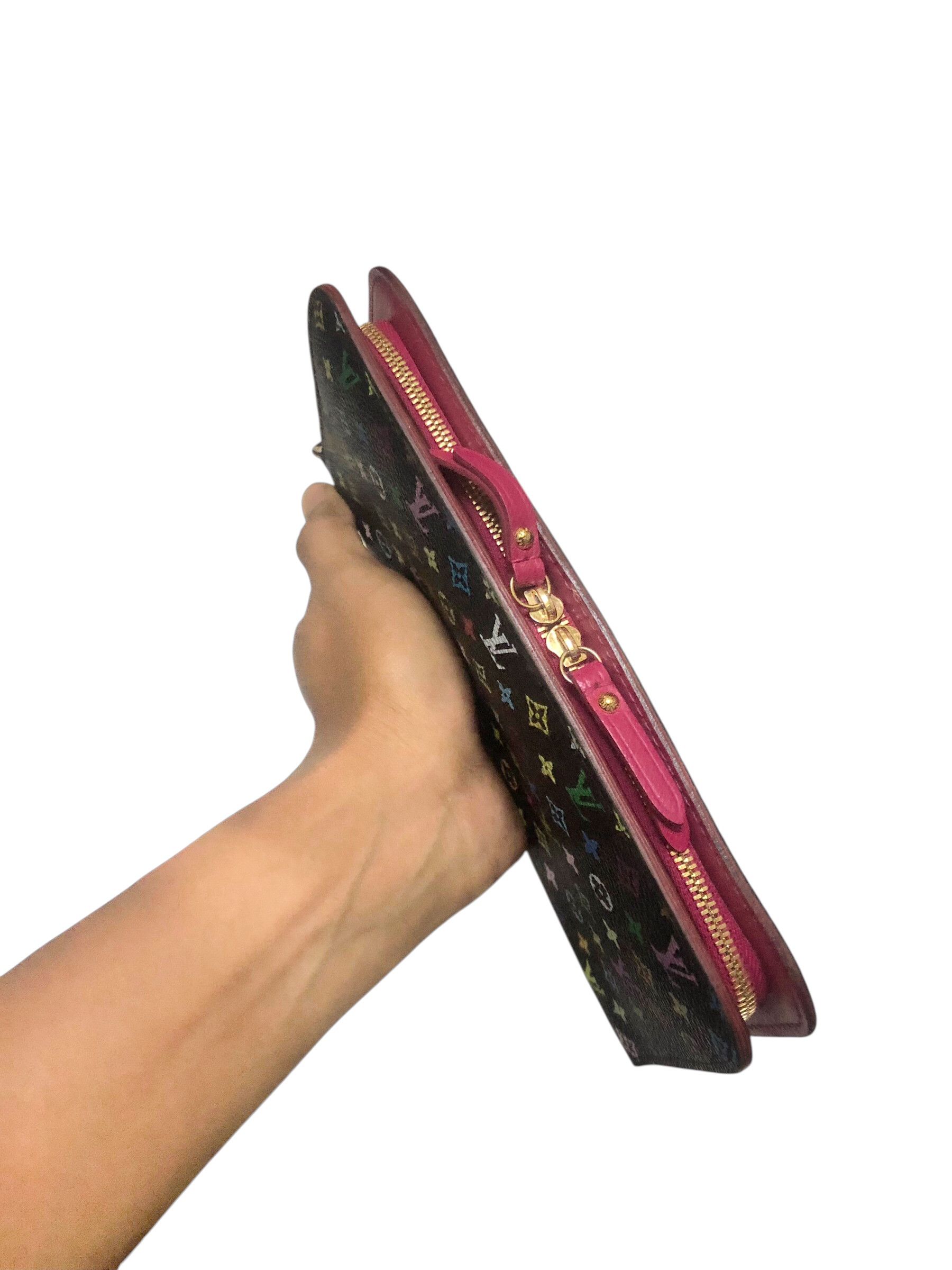 Louis Vuitton × Takashi Murakami 🔥LOUIS VUITTON Portefeiulle Unsolit M93754 Monogram Purse Size ONE SIZE - 14 Thumbnail