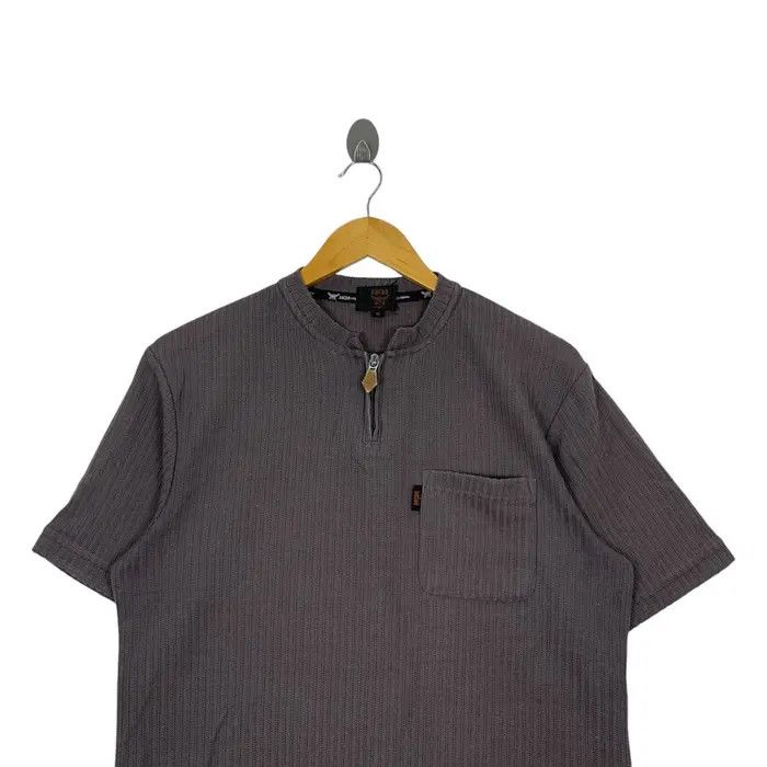 MCM Vintage MCM LEGERE COLLECTION Half Zipper Tee Shirt Size M / US 6-8 / IT 42-44 - 2 Thumbnail