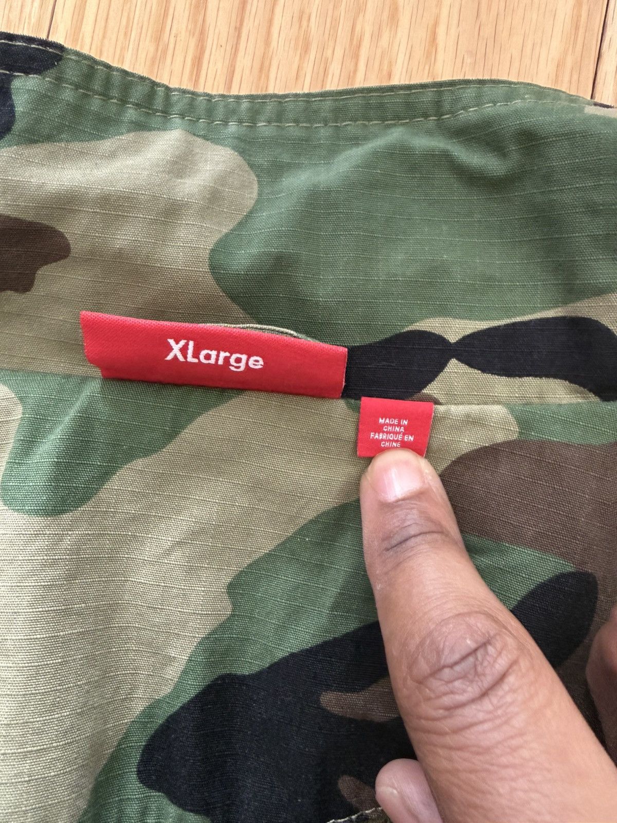 Supreme Supreme Spellout Embroidered Ripstop Track Jacket Size US XL / EU 56 / 4 - 8 Thumbnail