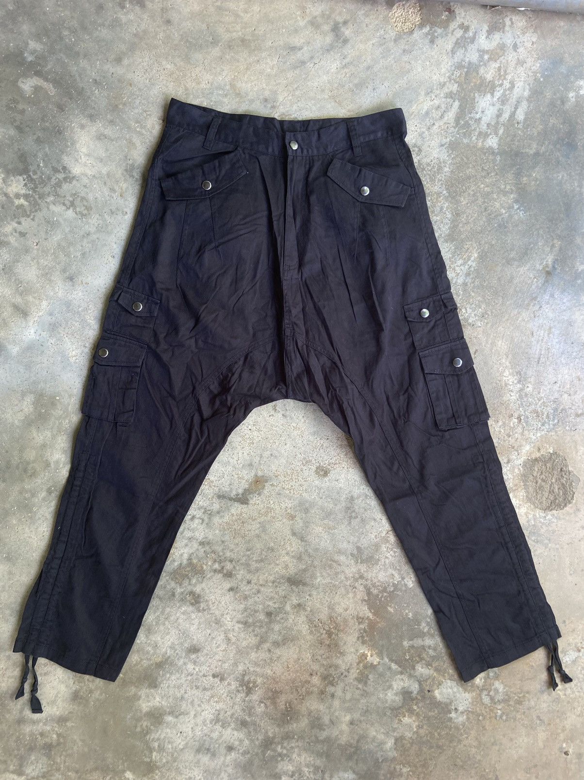Japanese Brand Vintage EVO + REVO Cargo pants Size US 31 - 1 Thumbnail