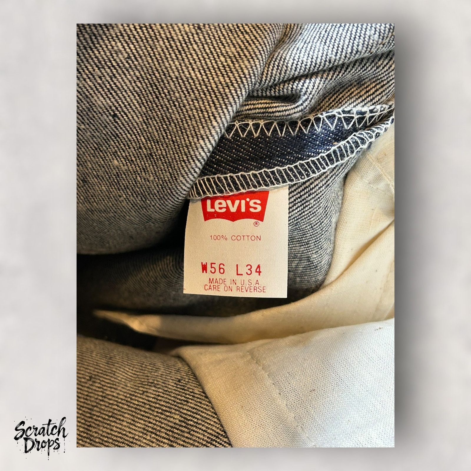 Levi's Vintage Levi’s 501xx Shrink-to-Fit Jeans USA W58 L34 501 NWT Size US 42 / EU 58 - 4 Thumbnail