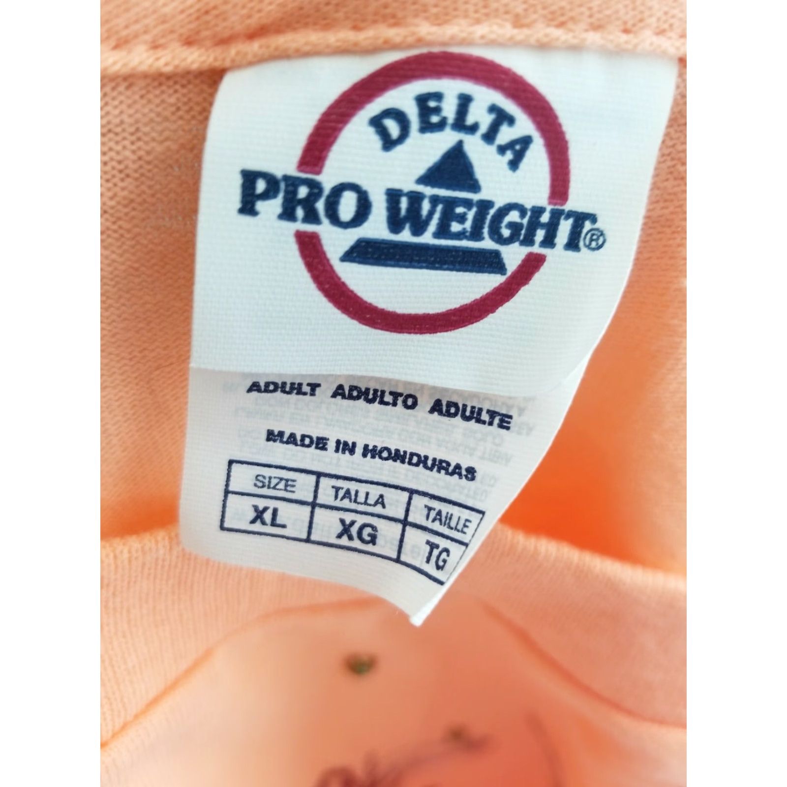 Delta VINTAGE Delta T-Shirt Main Selling Point: Butterfly Embellished Travel Souvenir Shirt Men XL Orange Butterfly Graphic 1980s 1990s Size US XL / EU 56 / 4 - 5 Thumbnail