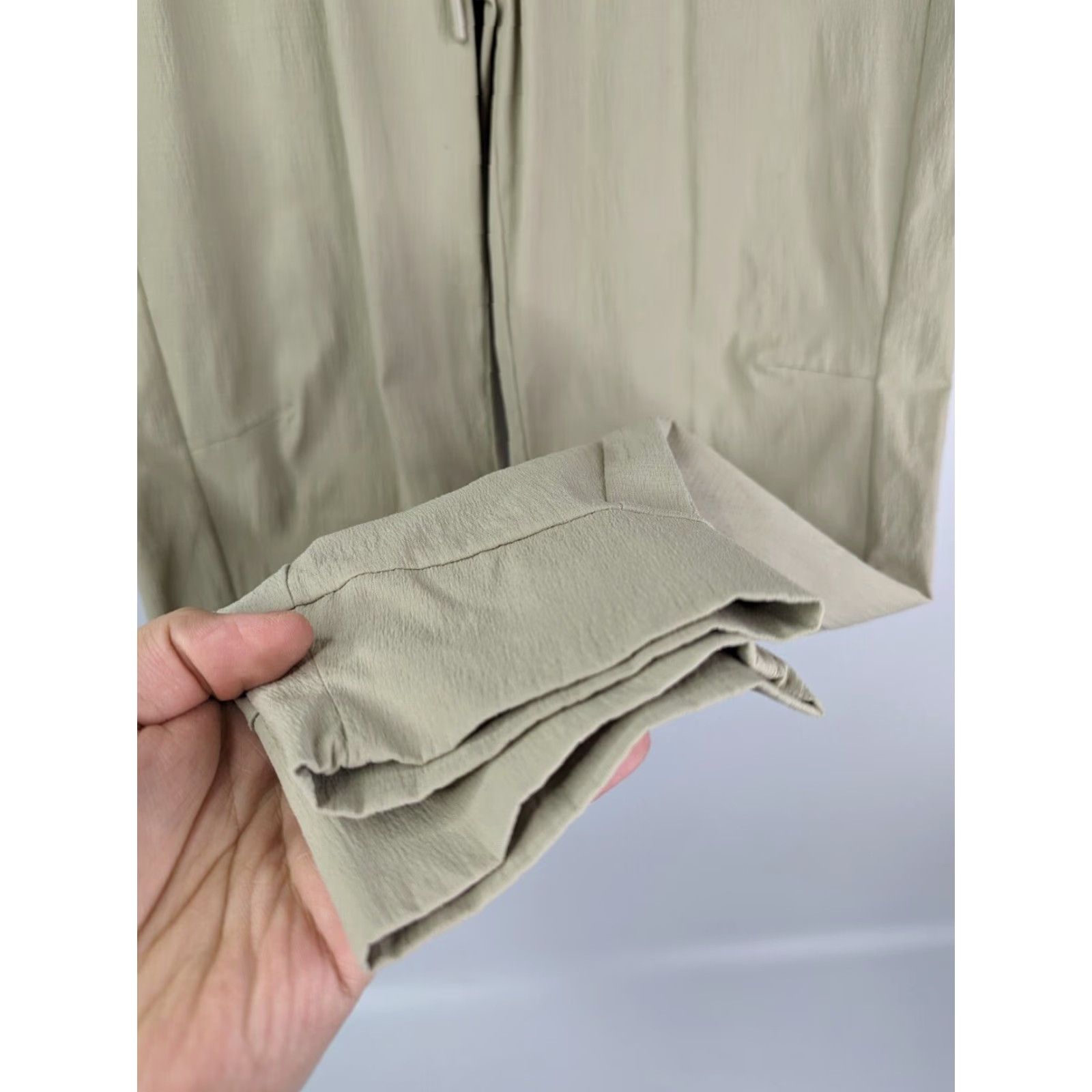 Athleta Athleta Jogger Pants Womens 6 Beige Nylon Spandex Trekkie Outdoor Hiking Ripstop Pockets 405726 Size 28" / US 6 / IT 42 - 3 Thumbnail