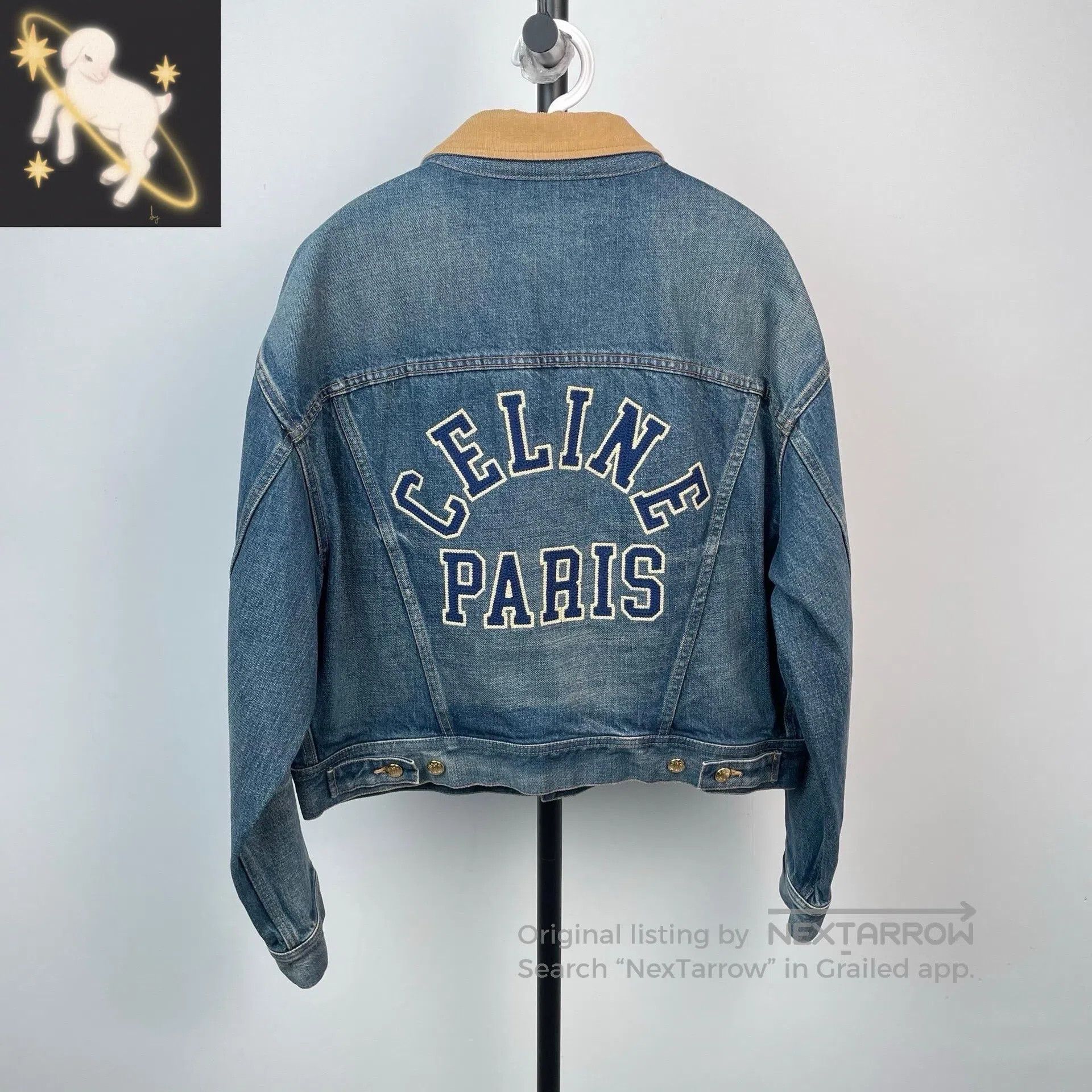 Celine × Hedi Slimane Celine SS19 Christian Marclay Comic Denim
