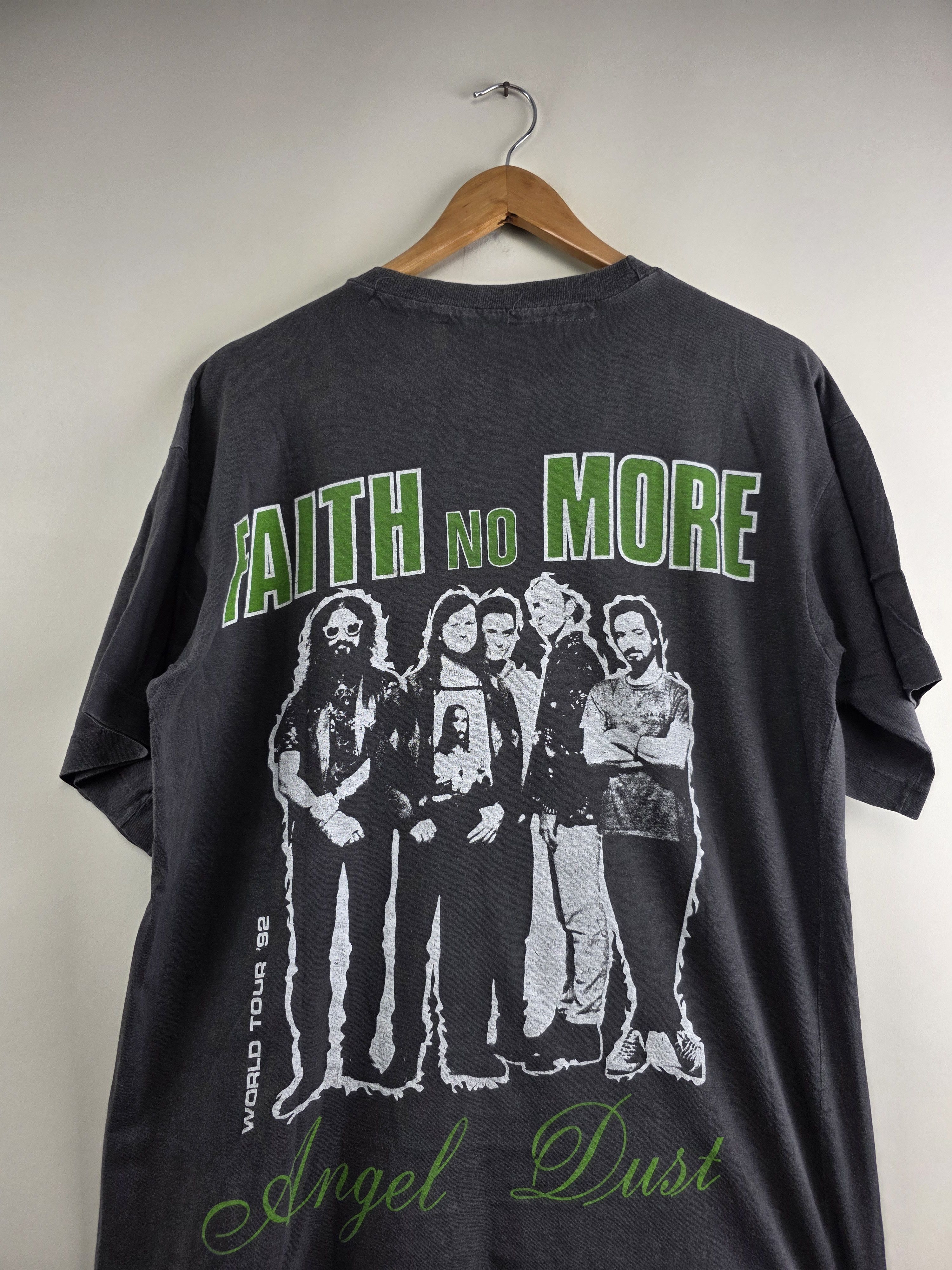 Band Tees × Vintage 1992 Faith no more Angel Dust Tour XL 22" 29" Size US XL / EU 56 / 4 - 6 Thumbnail