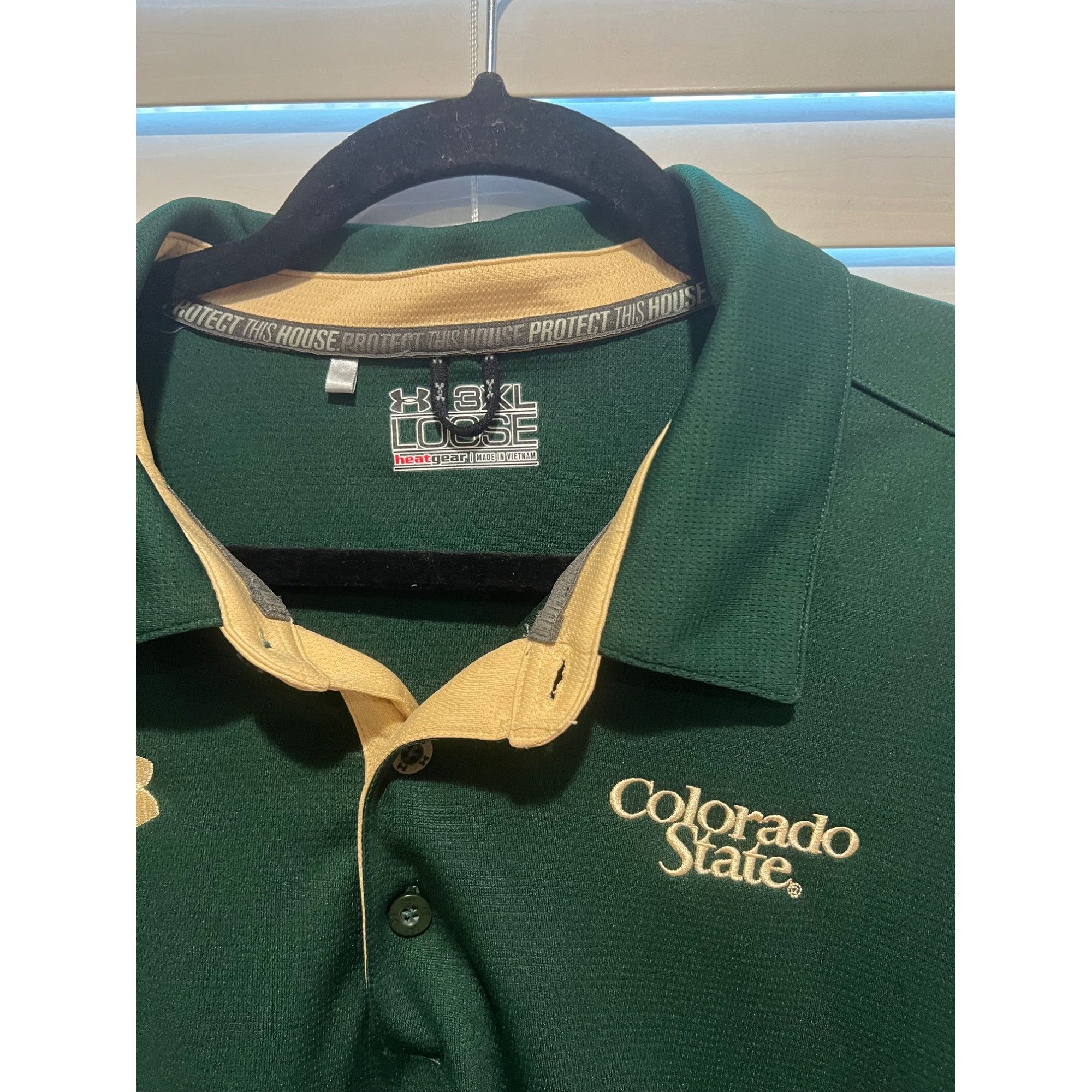 Under Armour Under Armour Colorado State Rams Polo Shirt - Size 3XL Size US XXL / EU 58 / 5 - 2 Thumbnail