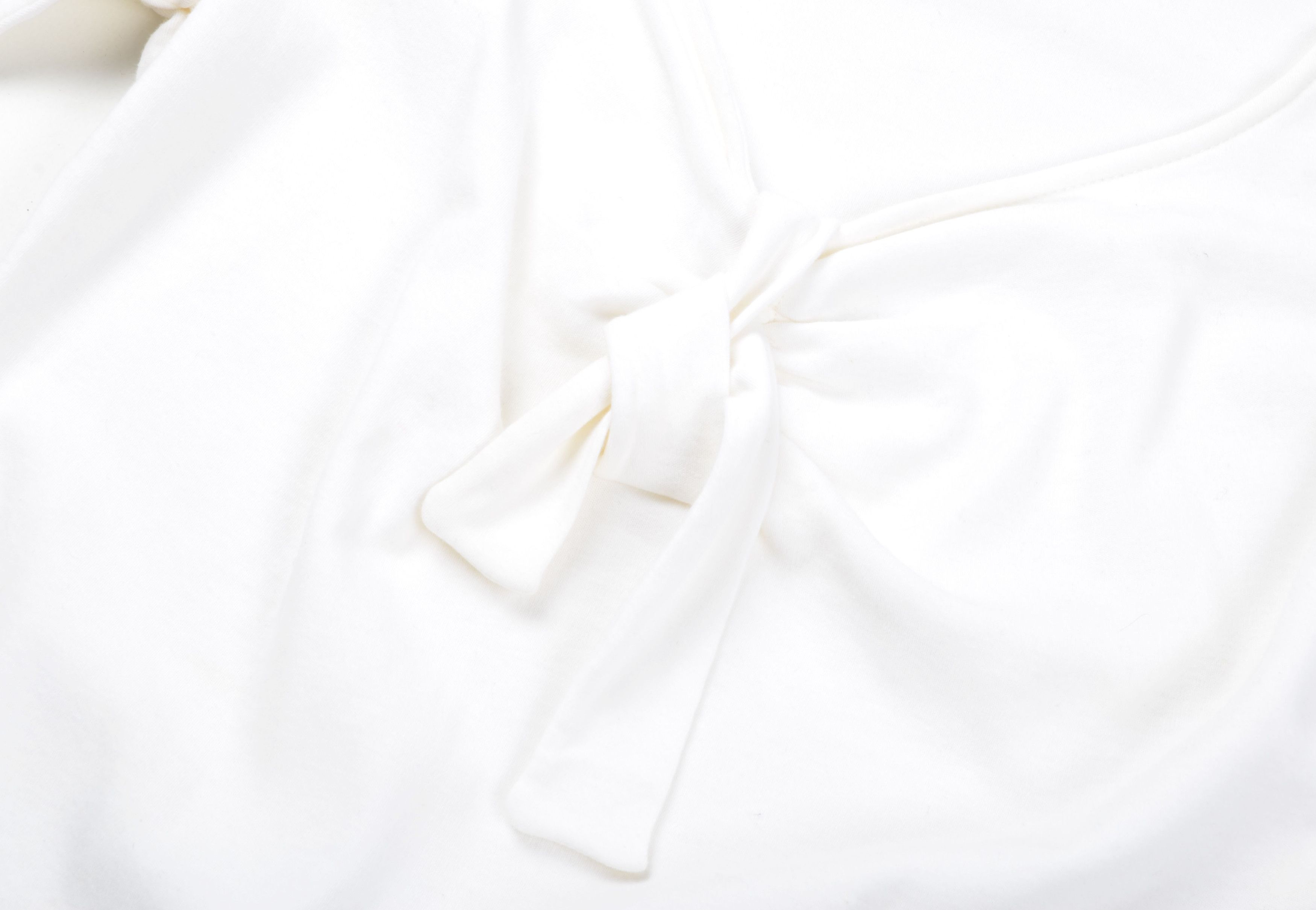 Ungaro Paris Vintage Ungaro Paris 90's White Tie-Front Short Sleeve Top Size S / US 4 / IT 40 - 6 Thumbnail